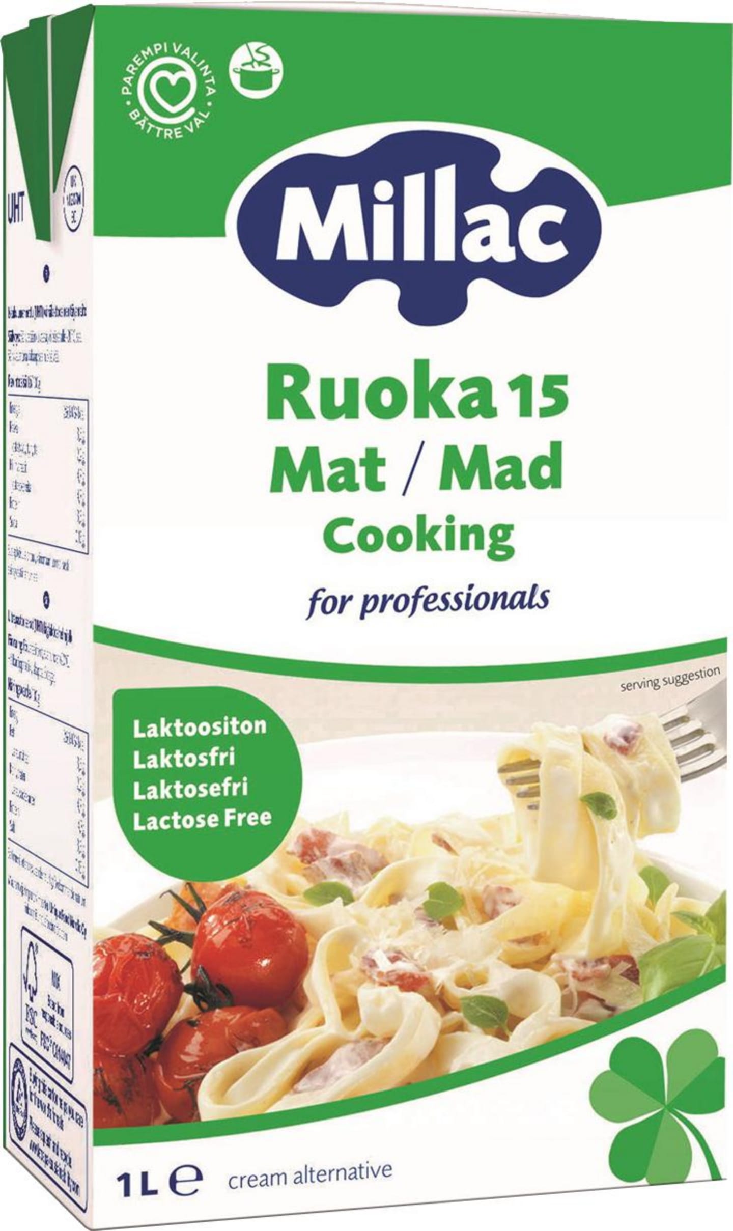 Millac mat laktosfri 15% 1L