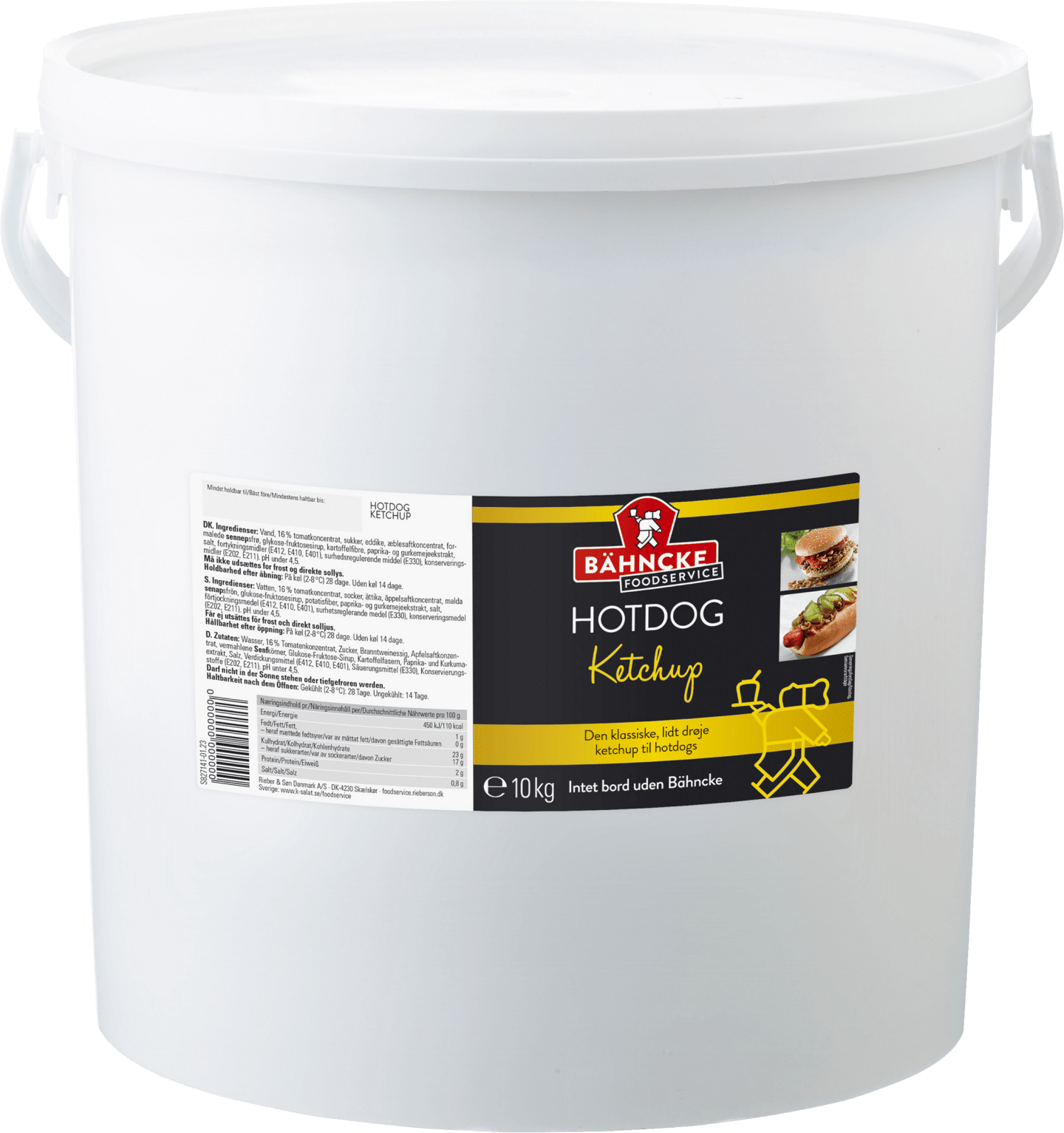 Ketchup Hot Dog hink 10kg