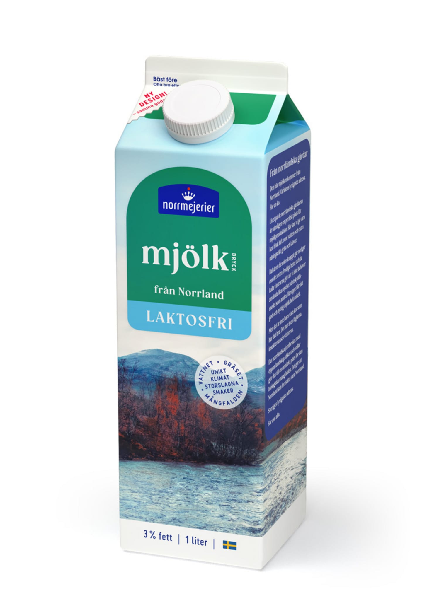 Mjölkdryck 3% laktosfri 1L