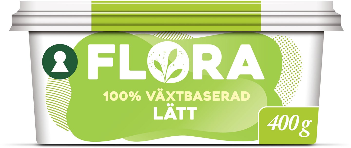 Flora lätt smörgåsmargarin 400g