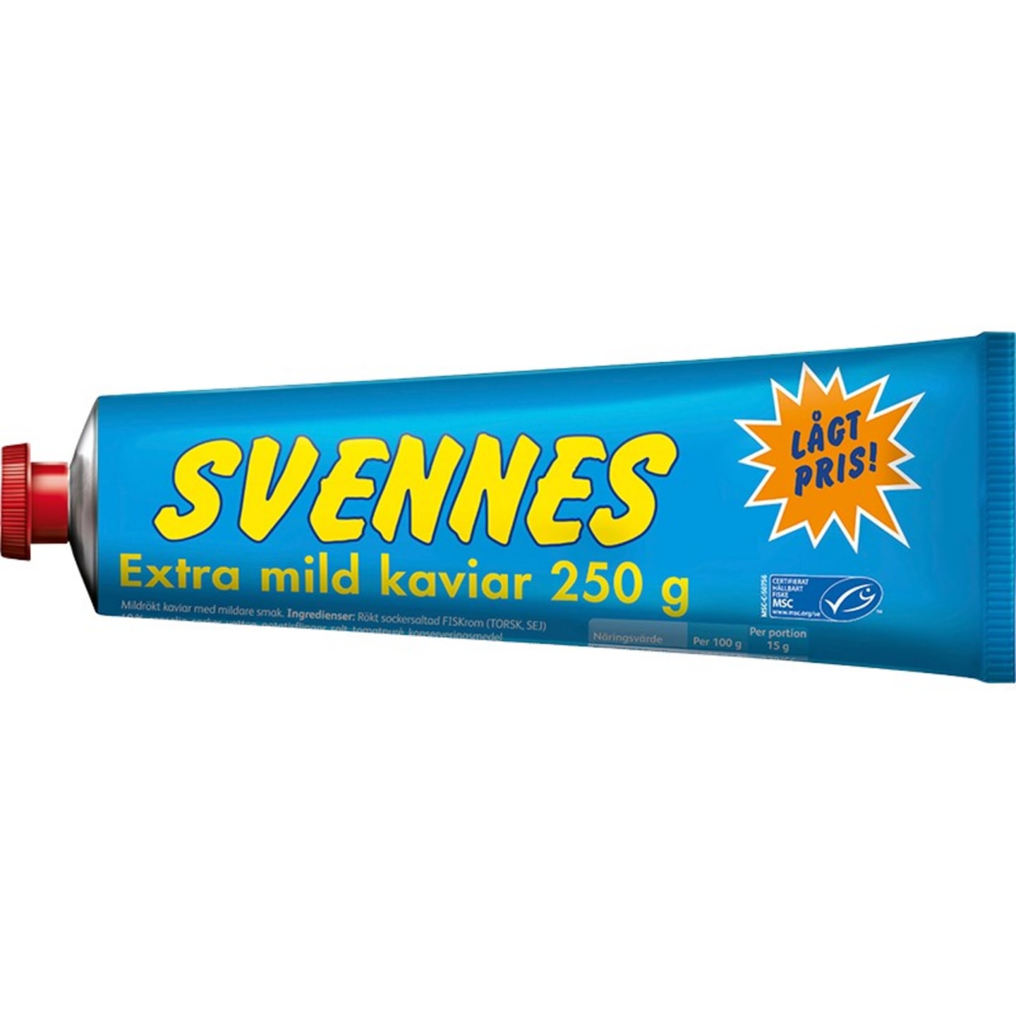 Svennes kaviar extra mild MSC 250g