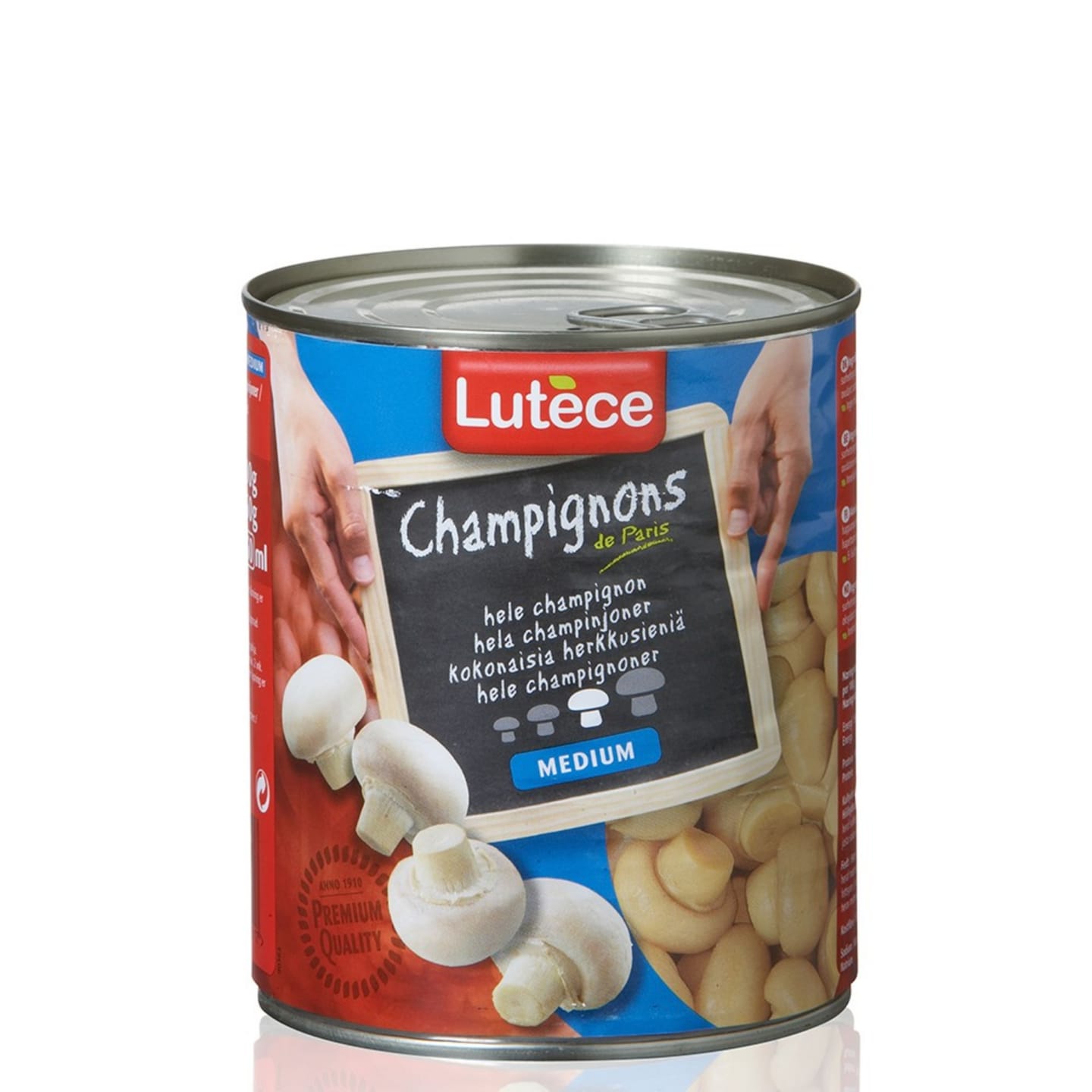 Champinjoner hel 800g
