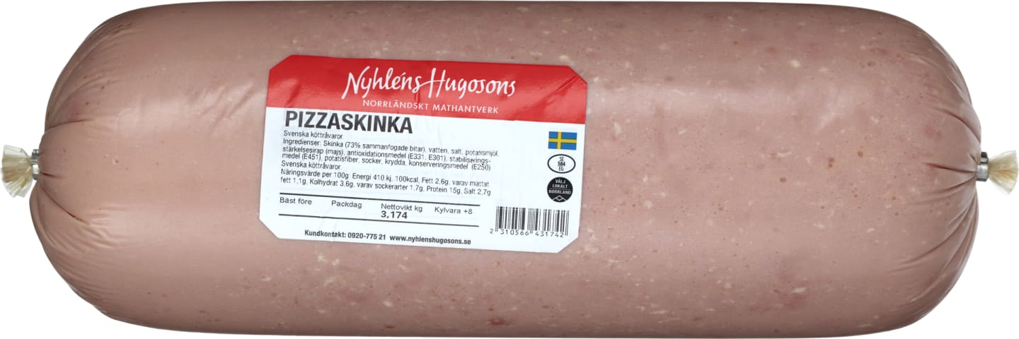 Pizzaskinka kokt 3,5kg