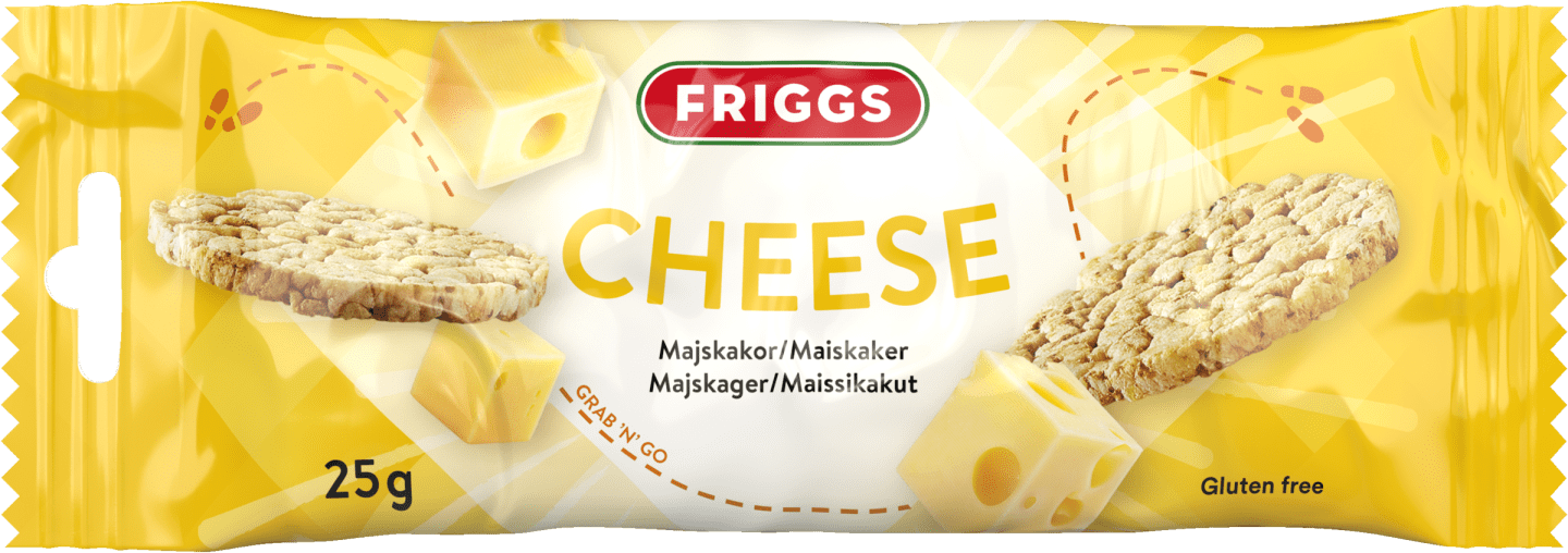 Majskaka Snackpack Ost GLF 25g
