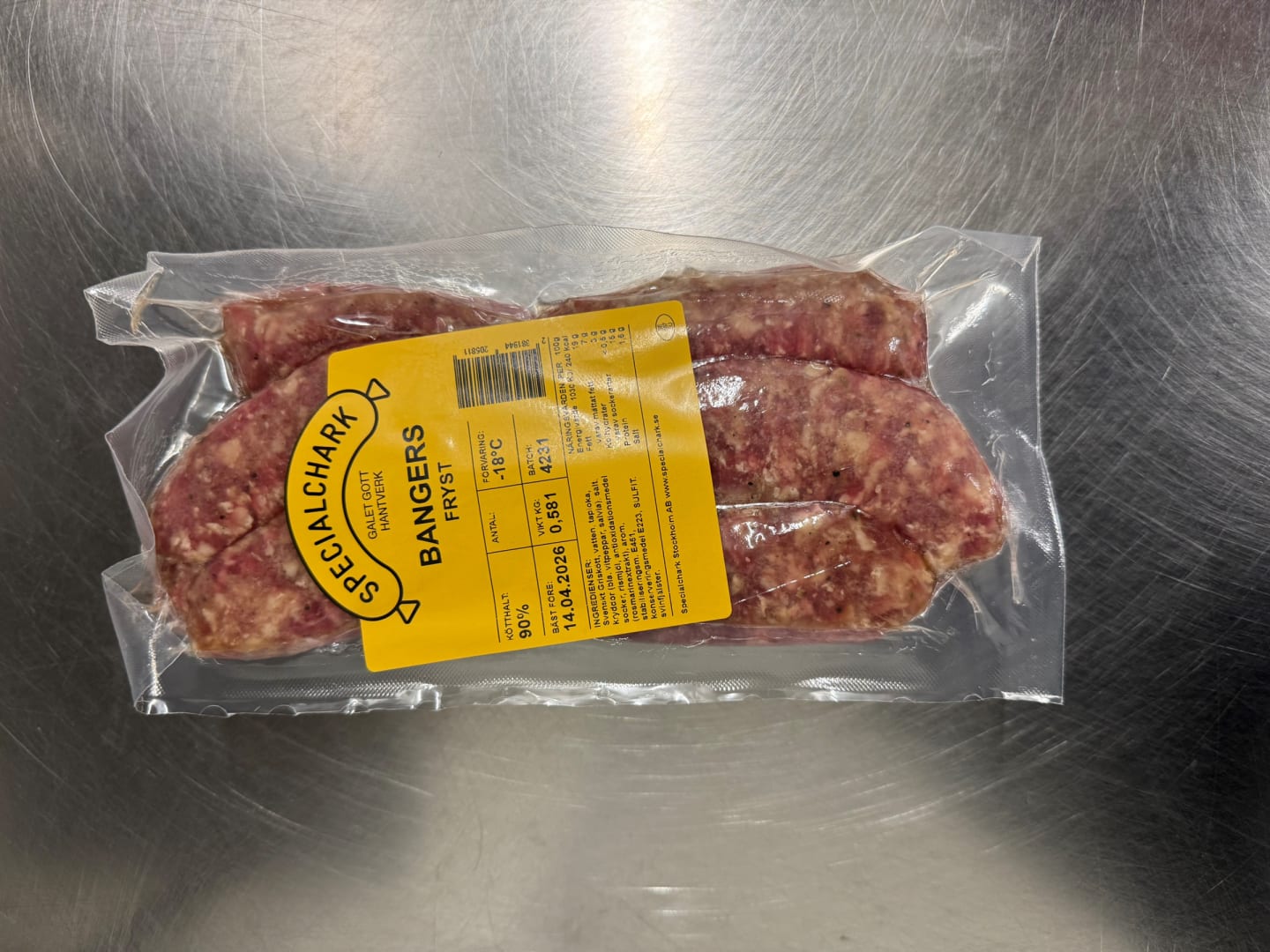 Bangers korv ca 60g