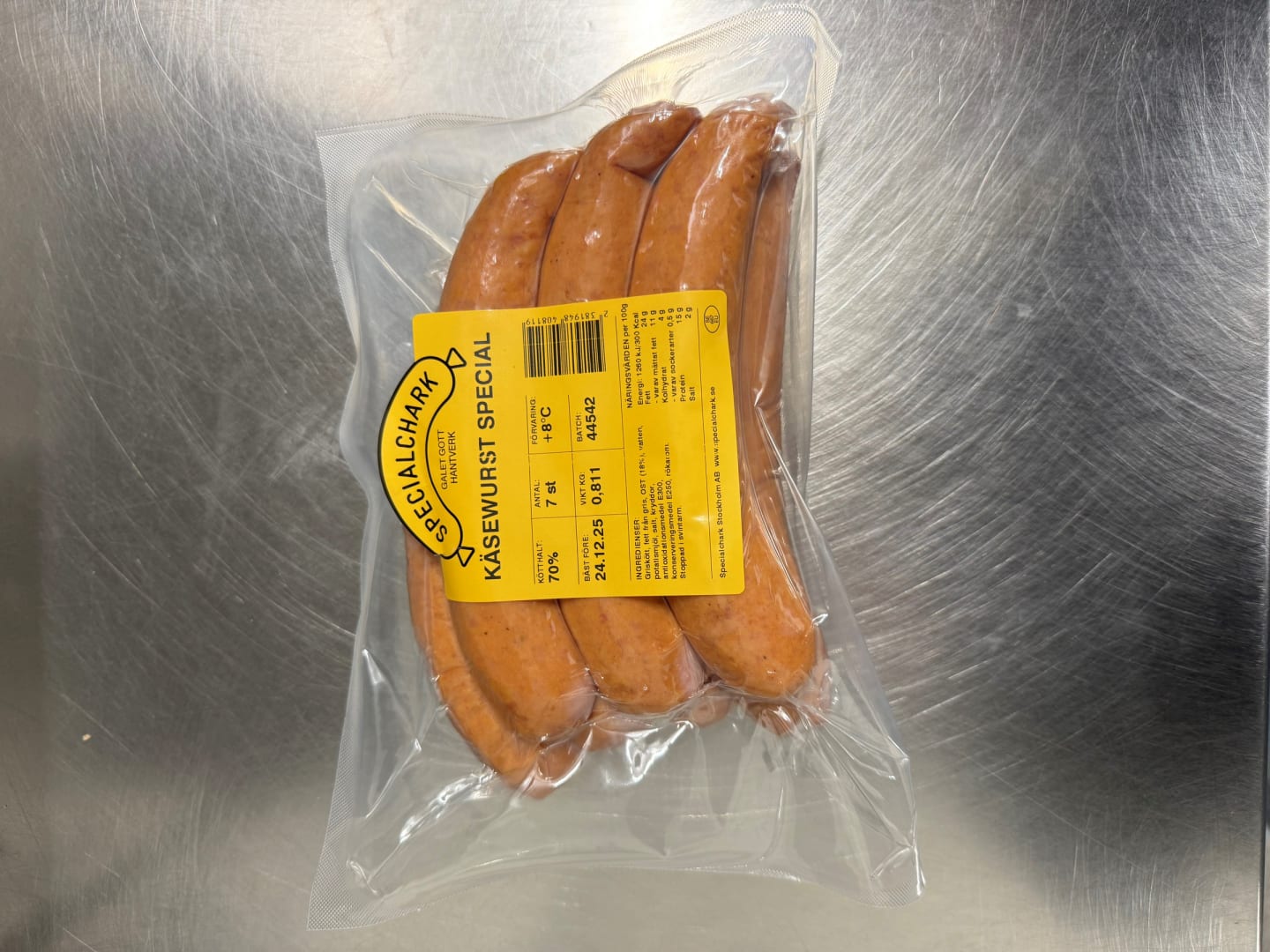 Käsewurst 7x120g/5,04kg