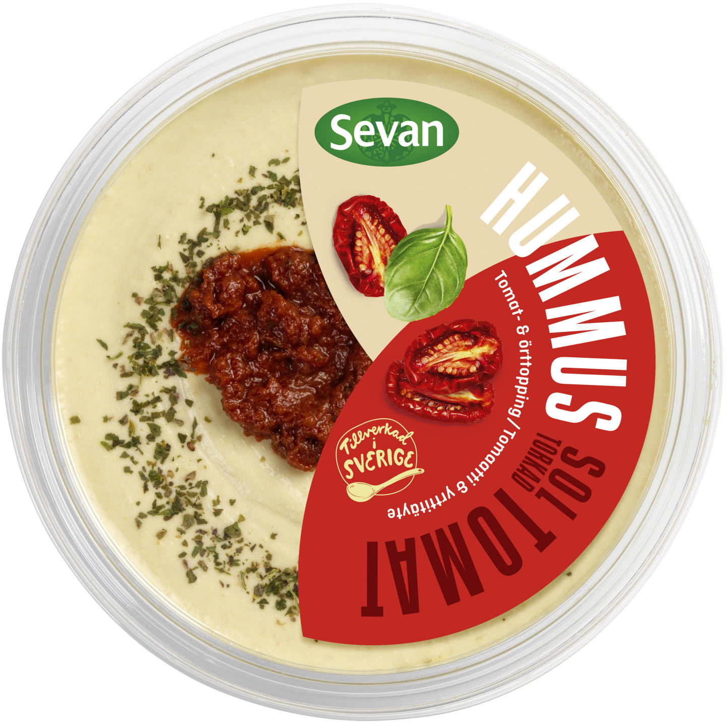 Hummus Soltorkad Tomat 275g - Bild 1 av 2