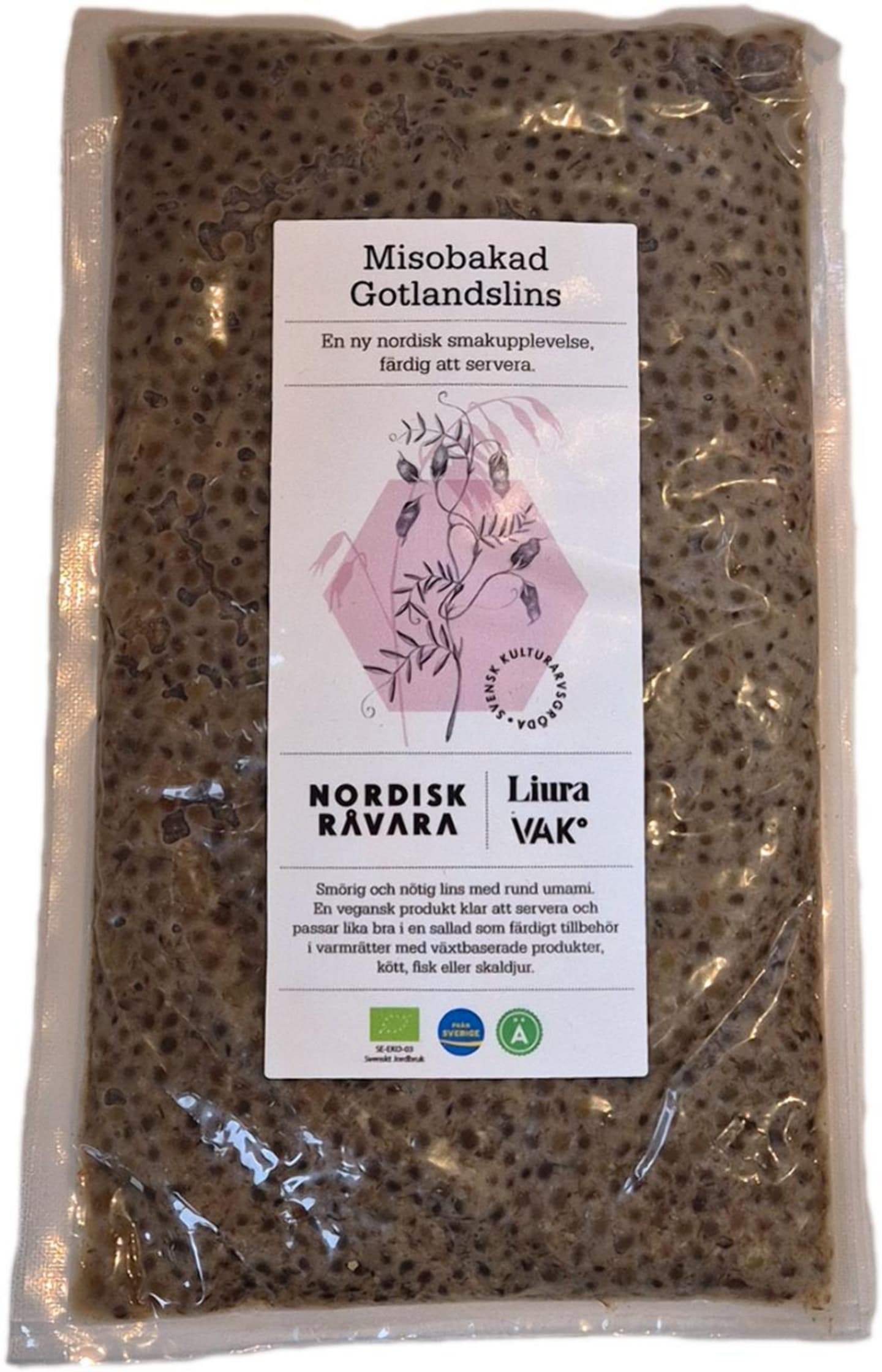 Misobakad Gotlandslins 500g