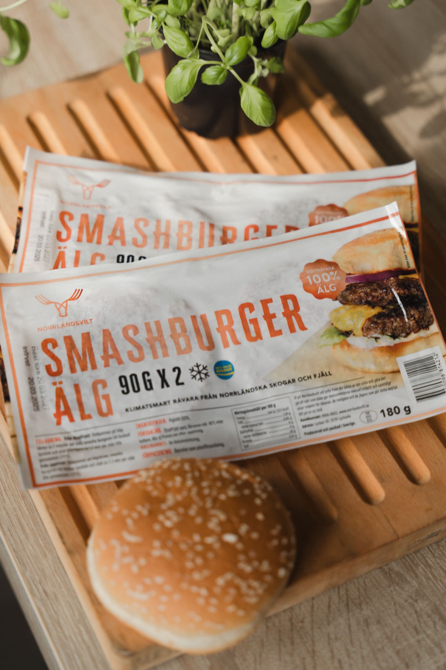 Älg Smashburgare 14x90g