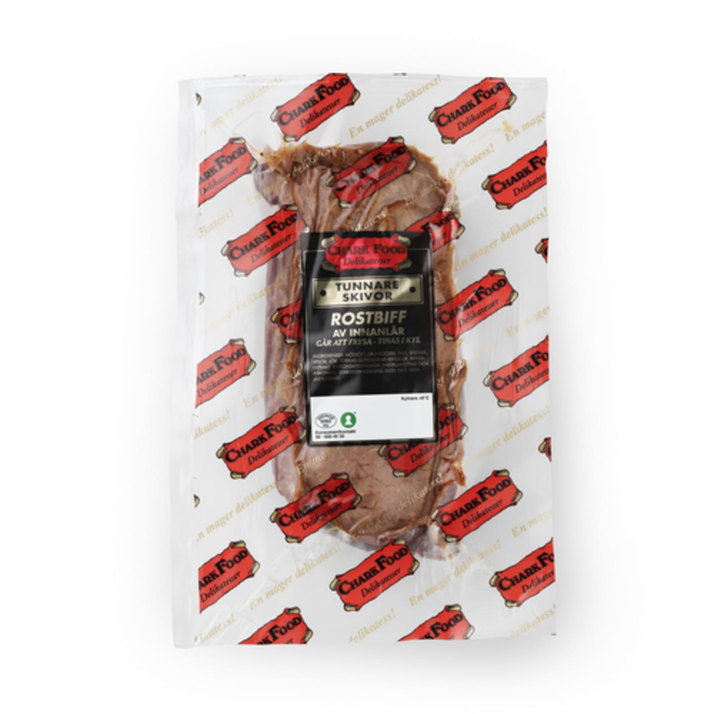 Rostbiff grillad skivad 1,3kg