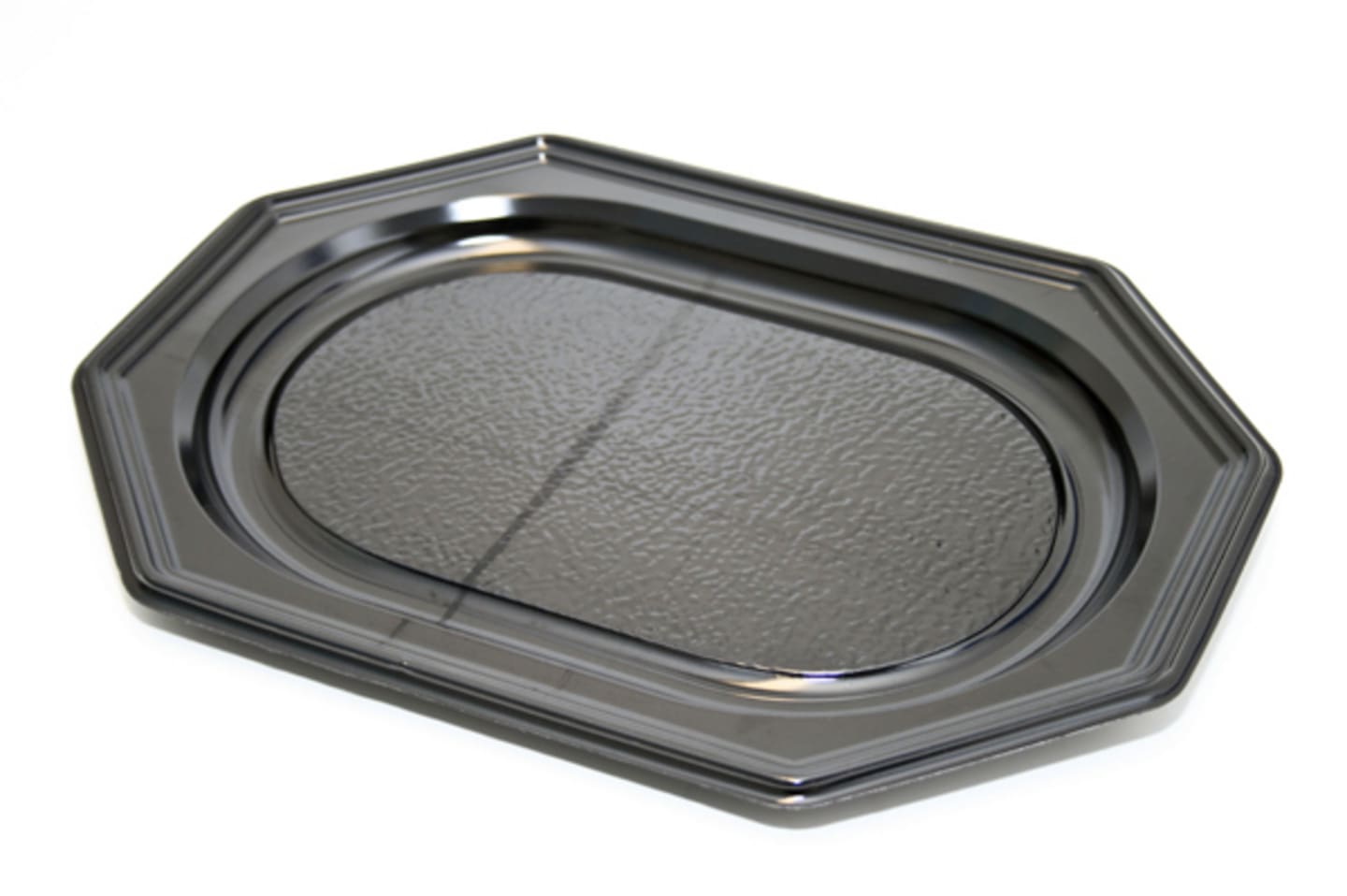 Uppläggningsfat Svart Plast 35cm 10st