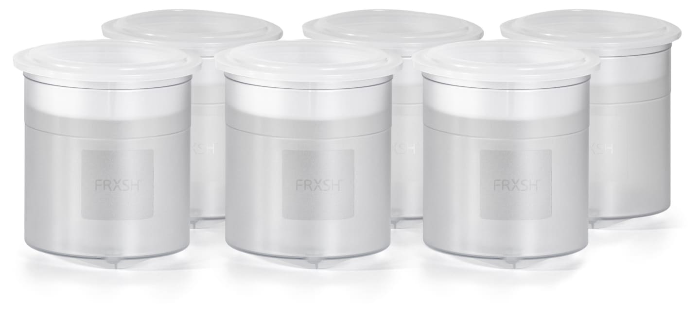 Bägare plast 6 st Mousse Chef