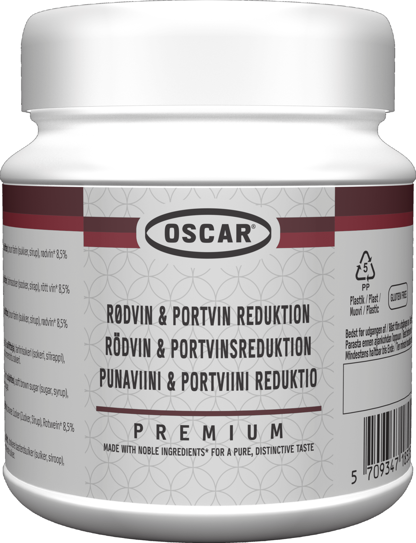 Rödvin & Portvinsreduktion premium 580g