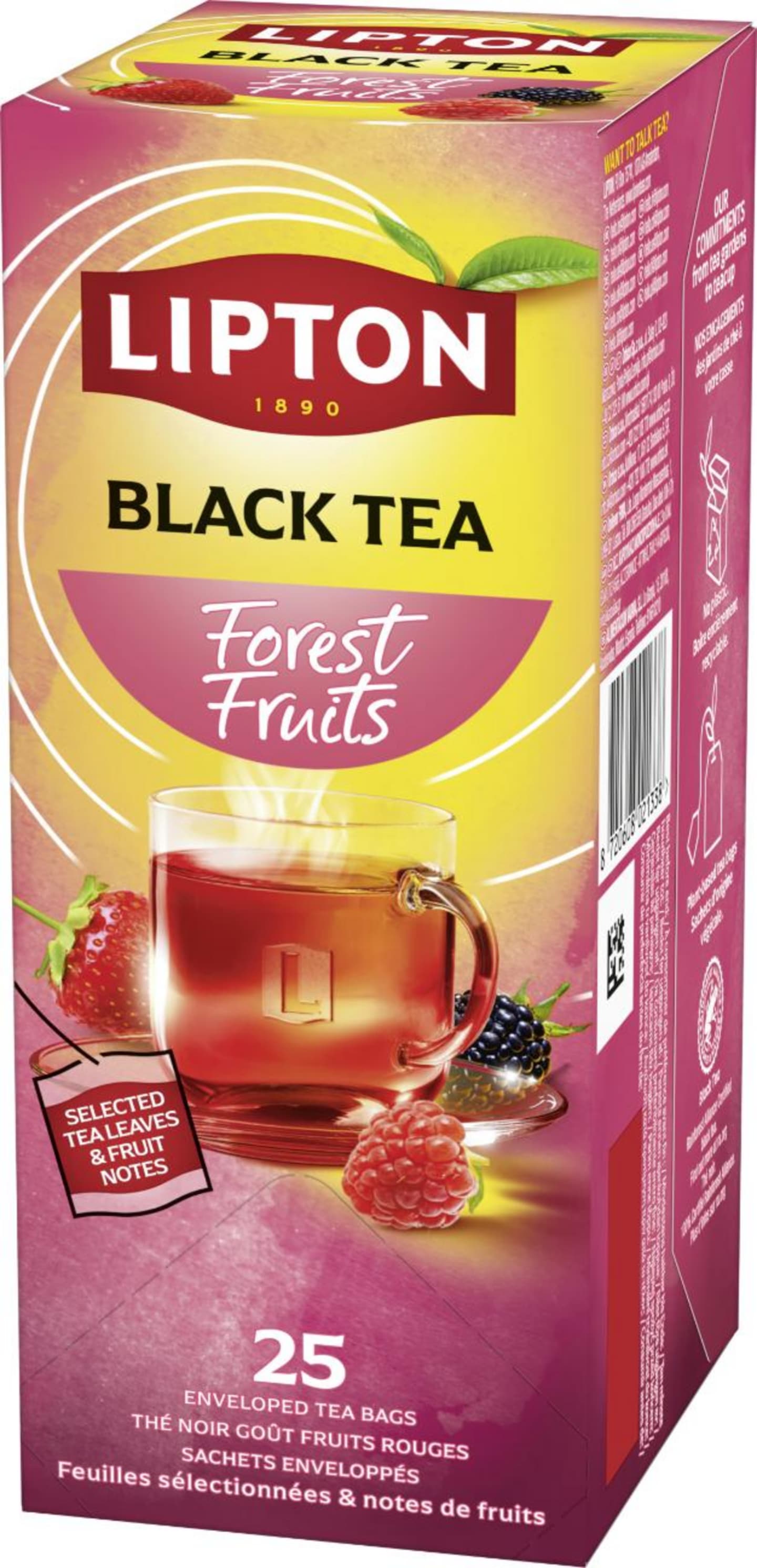 Te Forest Fruit 25x1,6g