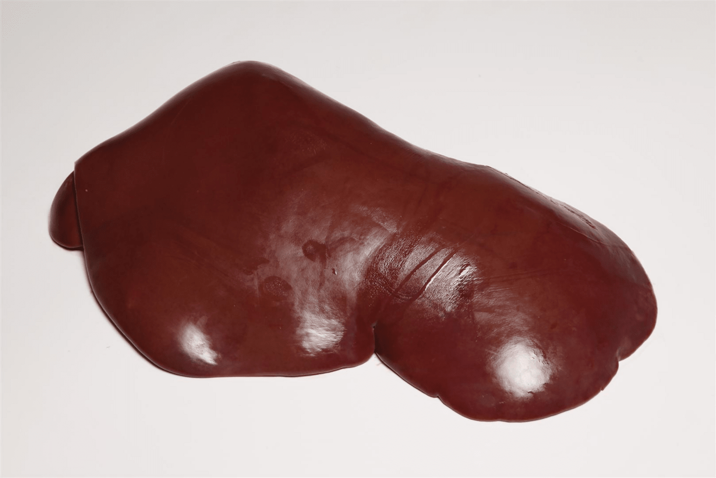 Kalvlever hel i låda 5kg