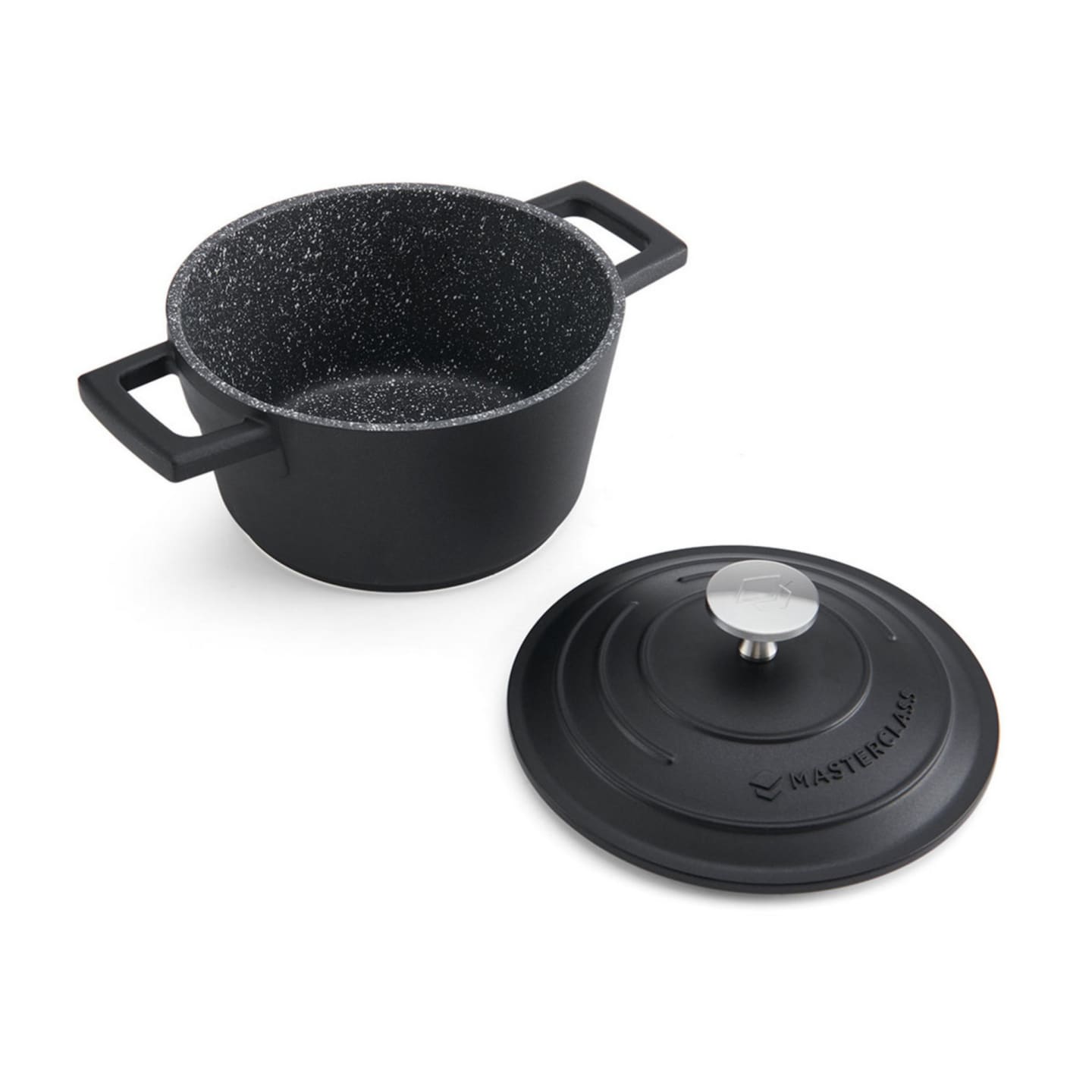 Gryta Svart Gjuten aluminium 16cm 1,4 L - Bild 1 av 2