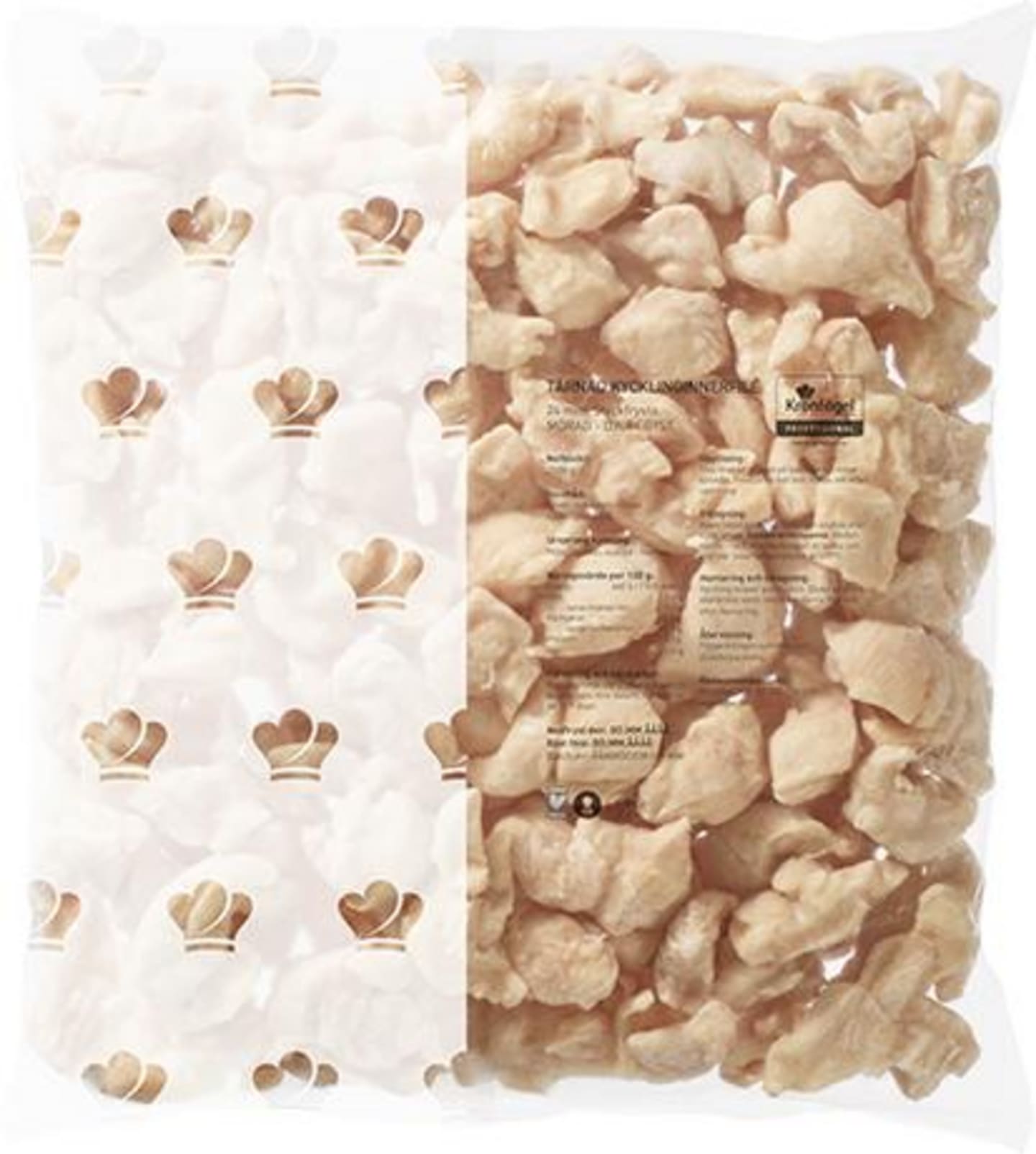 Tärnad kycklinginnerfilé 2,5kg - Bild 1 av 2
