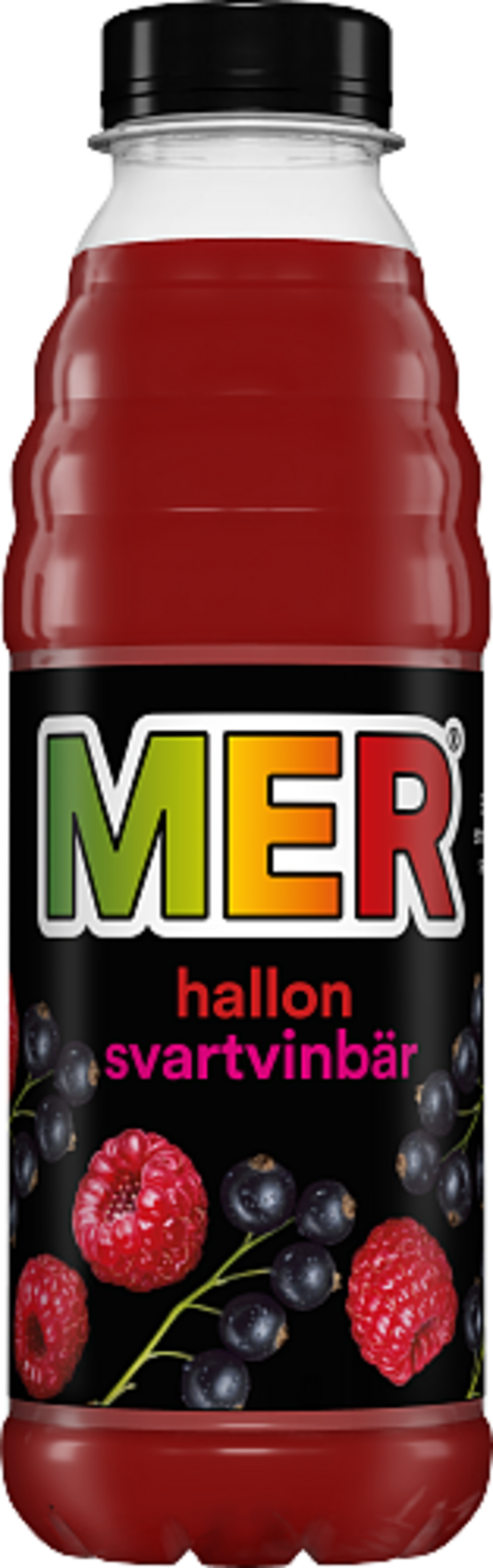 MER Hallon Svartvinbär 50cl PET