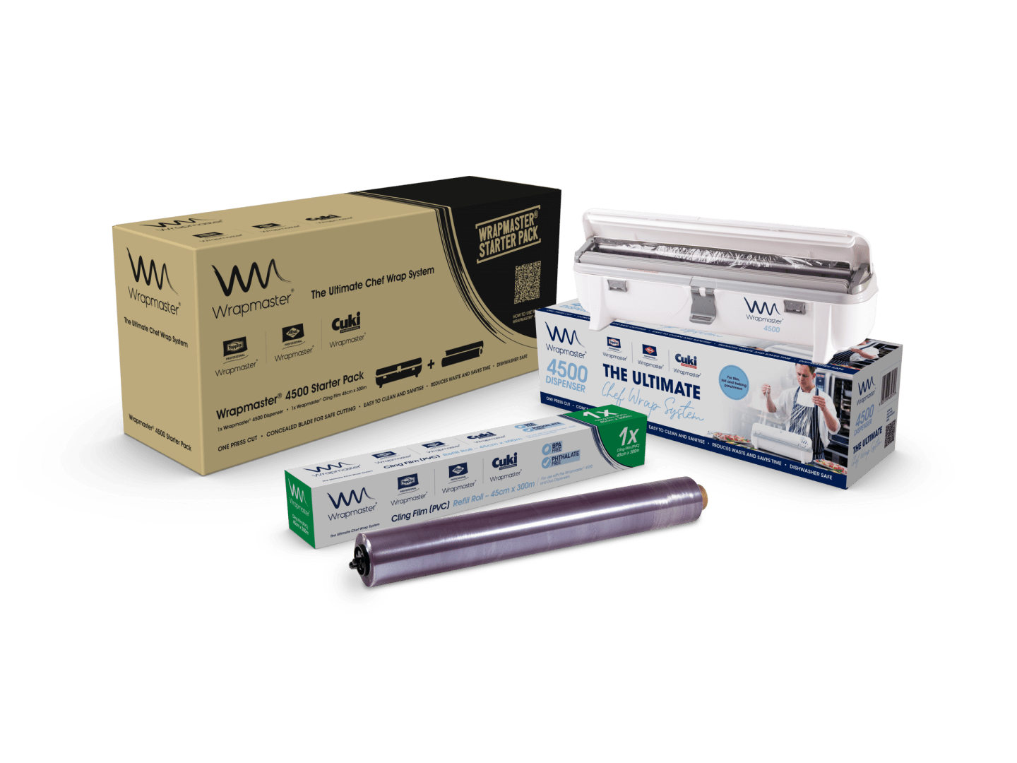 Dispenser startpaket wrapmaster 45cm 1st