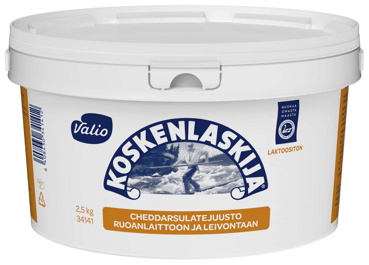 Cheddar ostcrème laktosfri 2,5kg - Bild 1 av 2