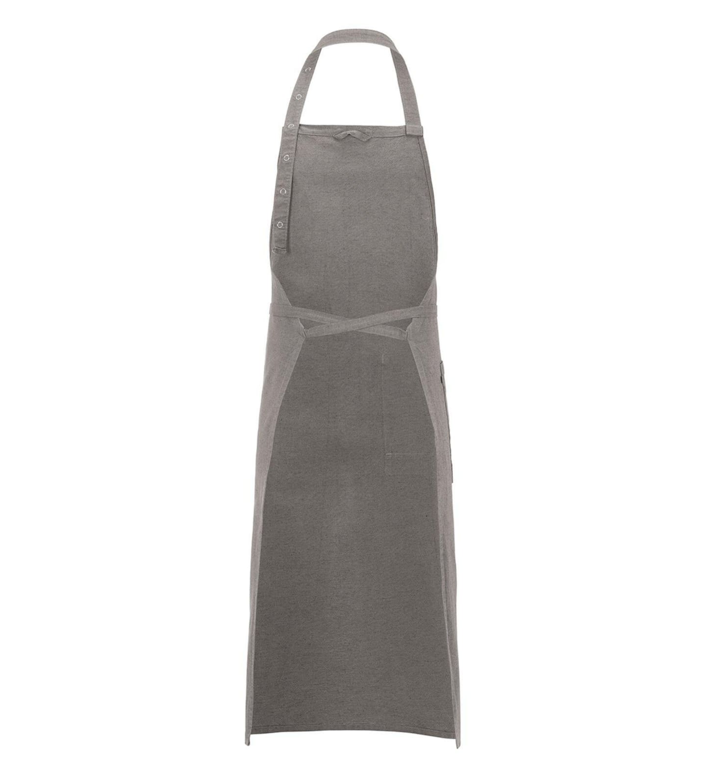 Bröstlappsförkläde Mellan grå 4579 - Bild 1 av 3