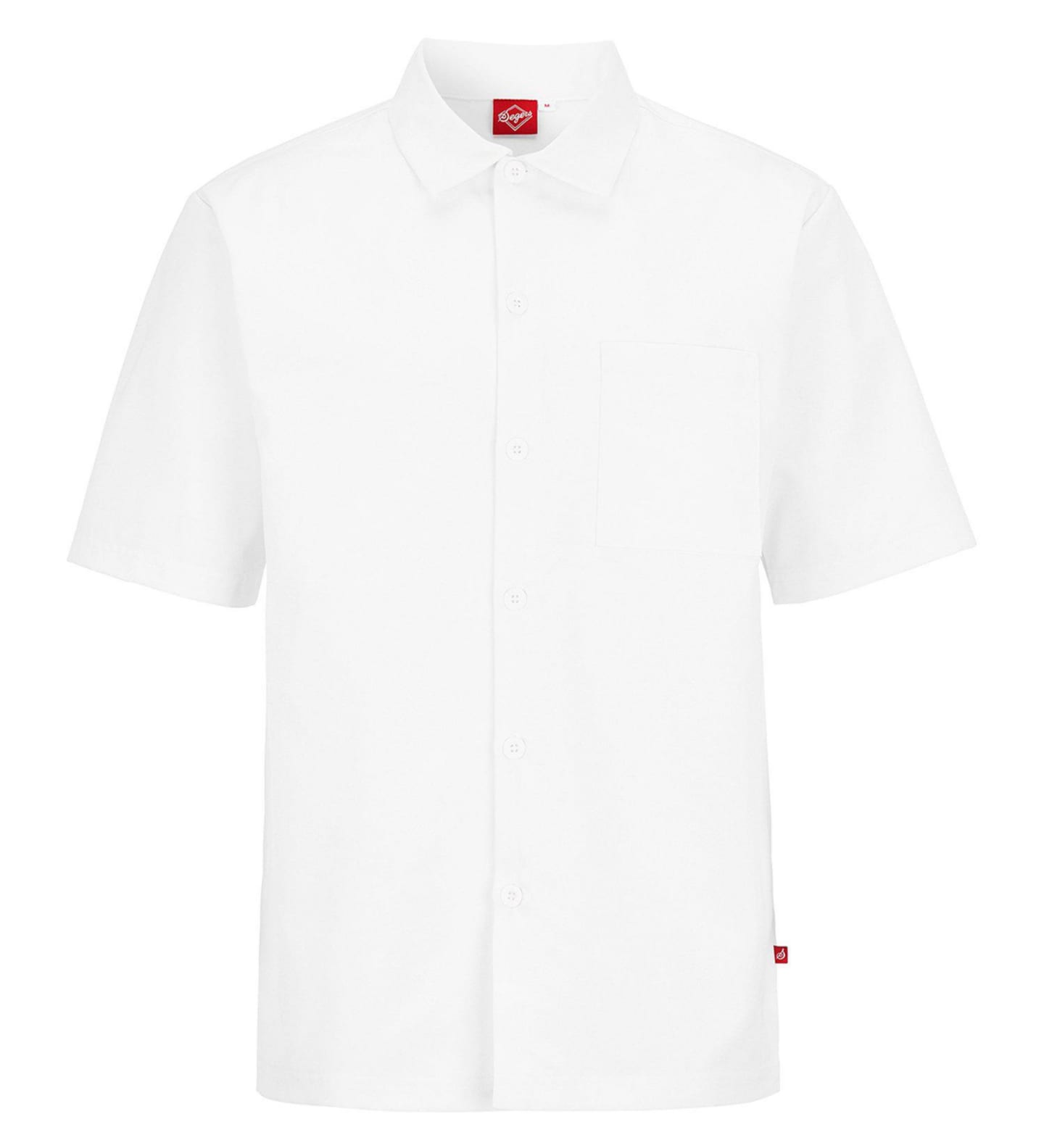 Skjorta ledig Unisex Vit 1217 L - Bild 1 av 4