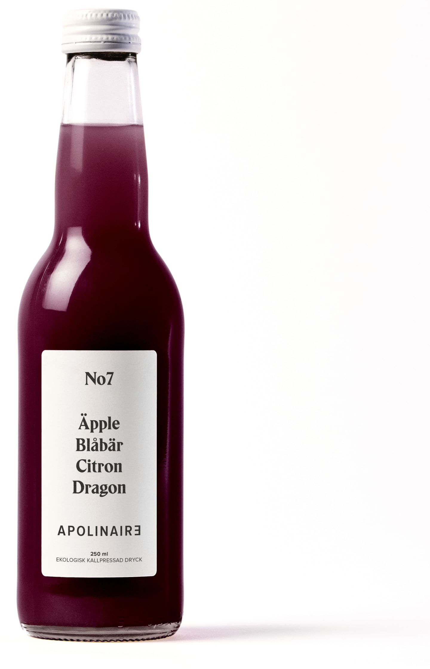 No7 Äpple, Blåbär, Citron & Dragon 25cl