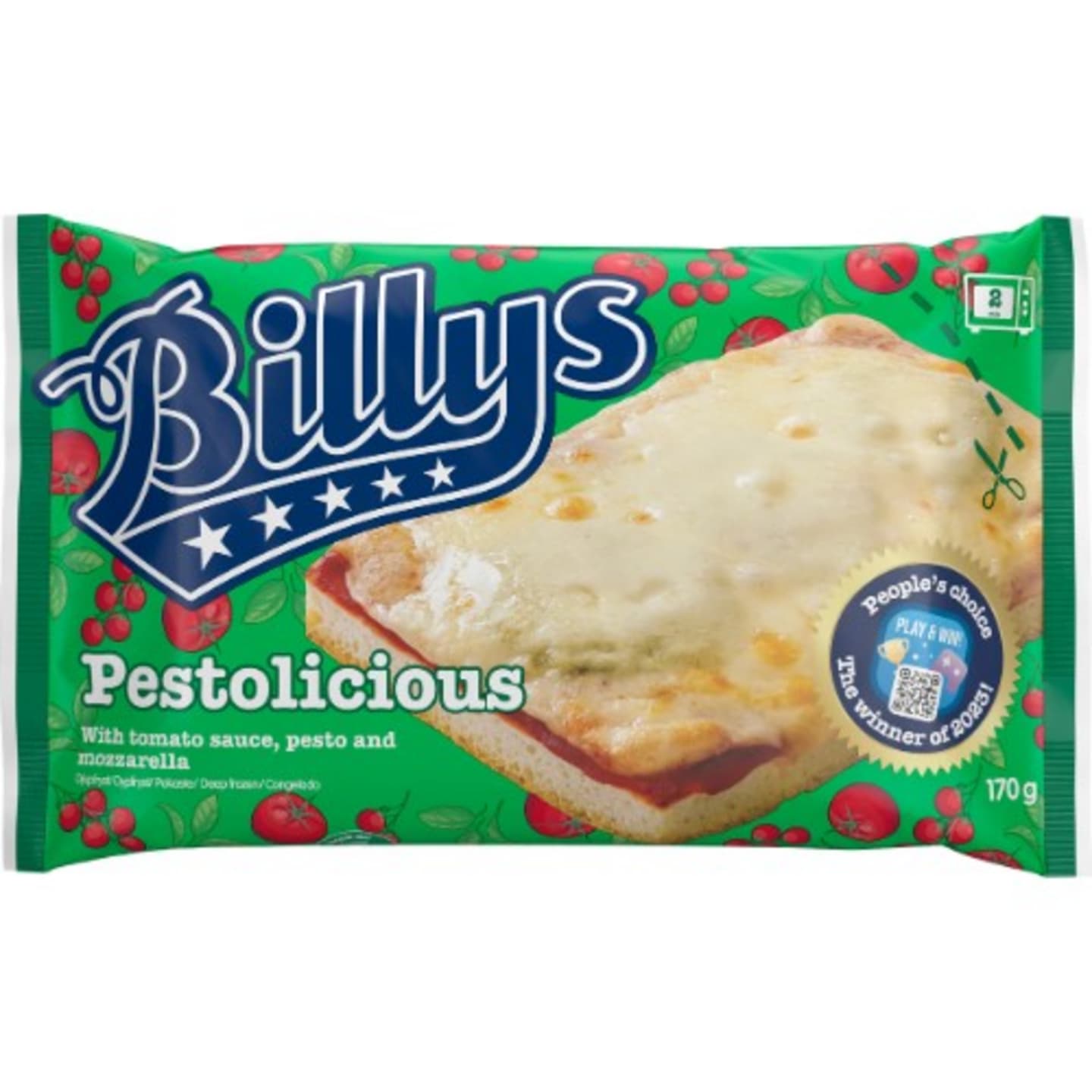 Billys Pan Pizza Pestolicious 170g