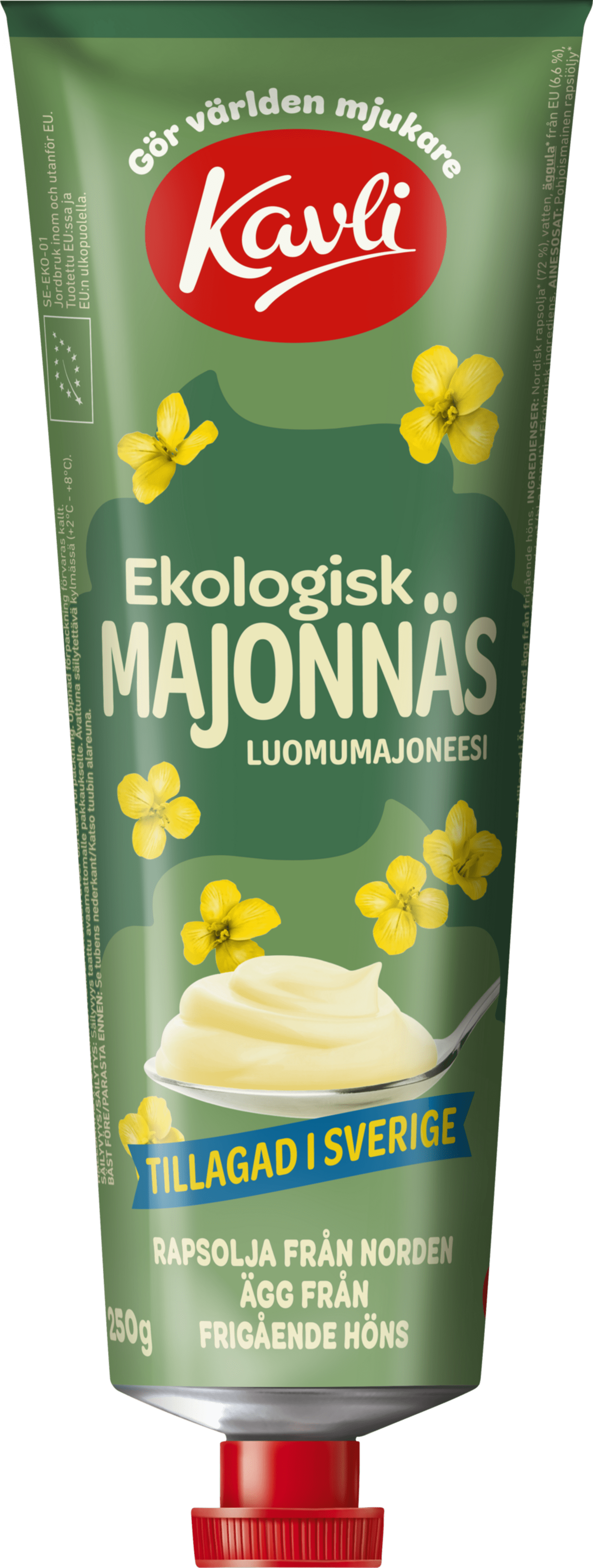 Majonnäs 72% tub 250g