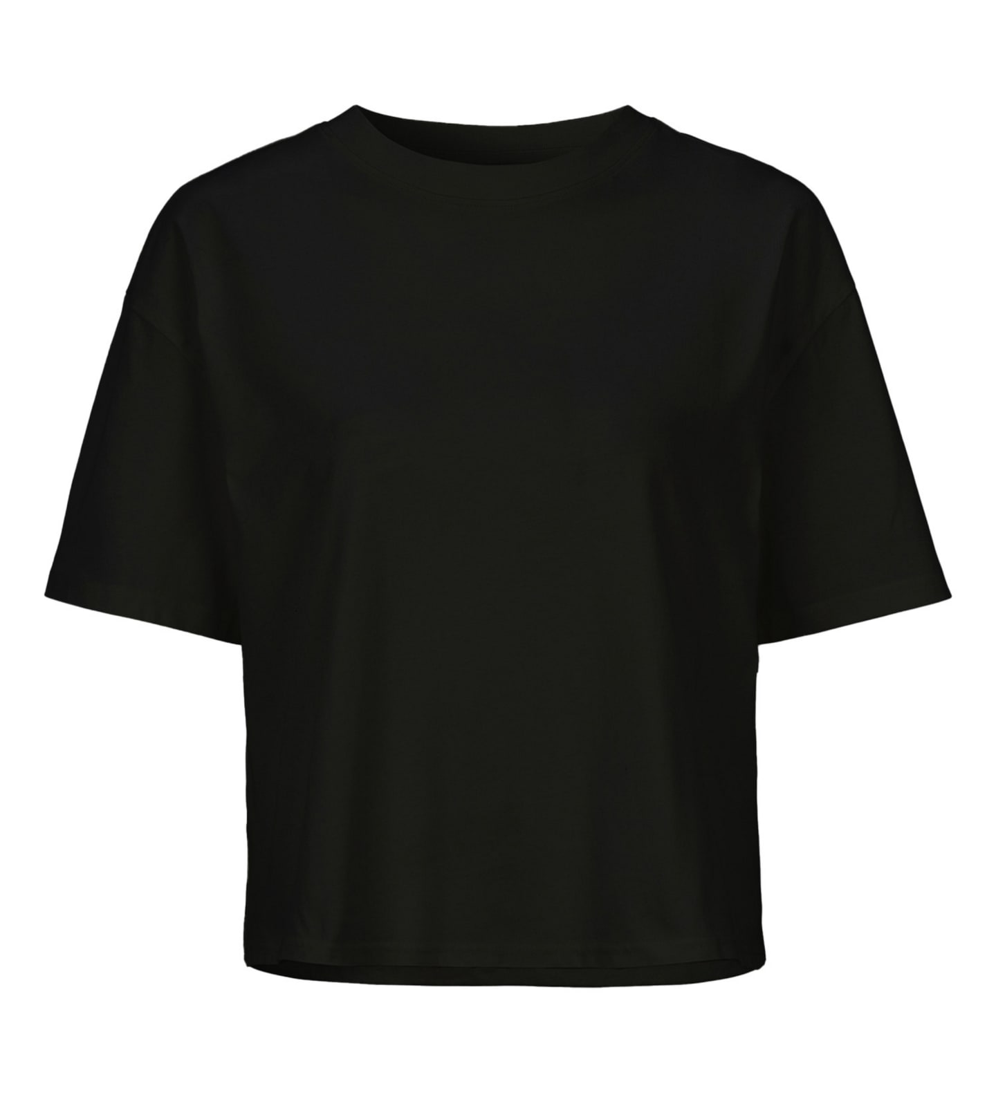 Heavy t-shirt Dam  Svart 6104 3XL - Bild 1 av 4