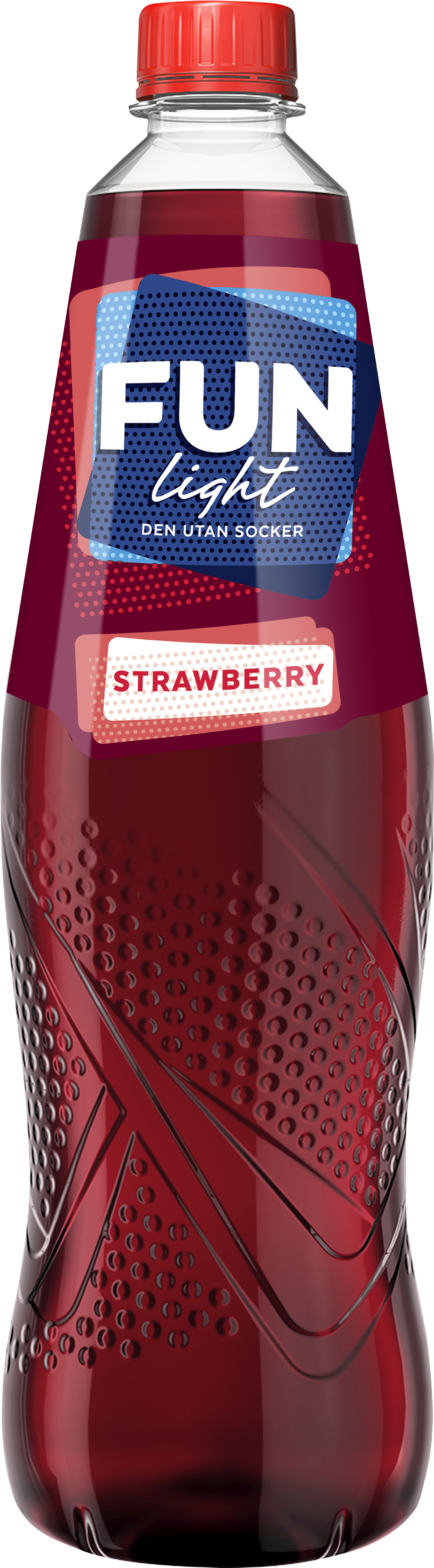 Fun Light Strawberry 1L