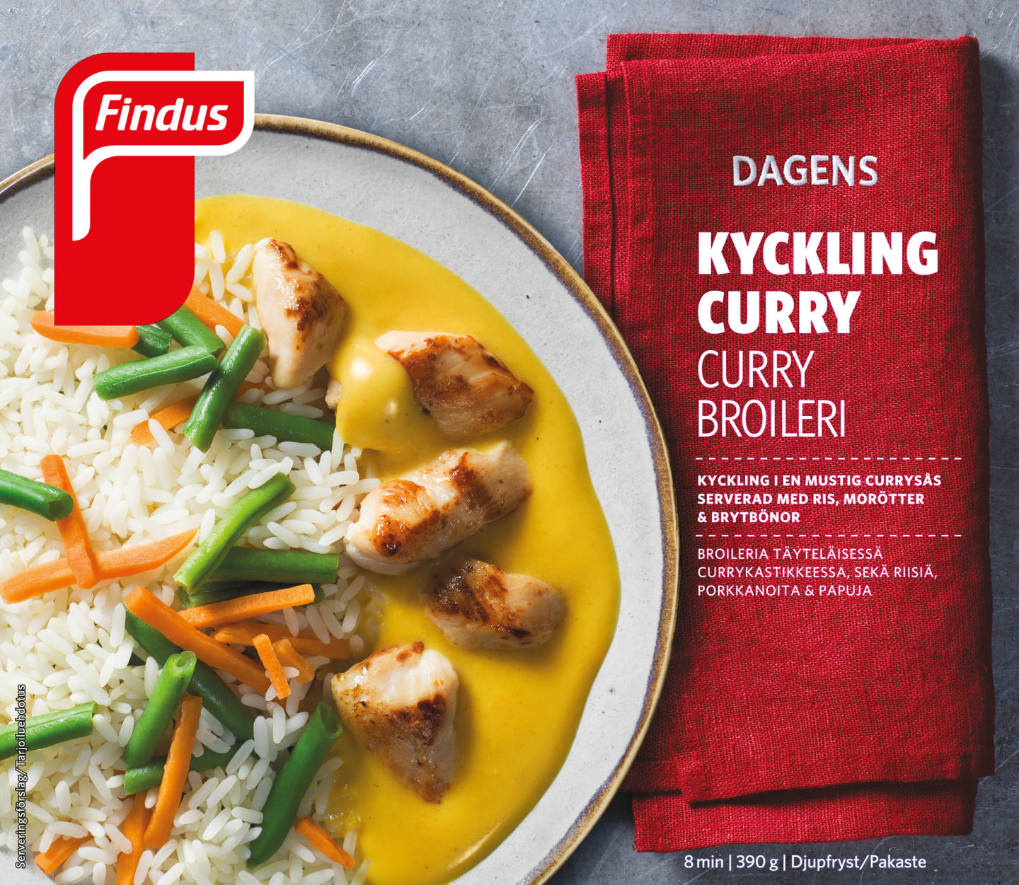 Kyckling curry 390g