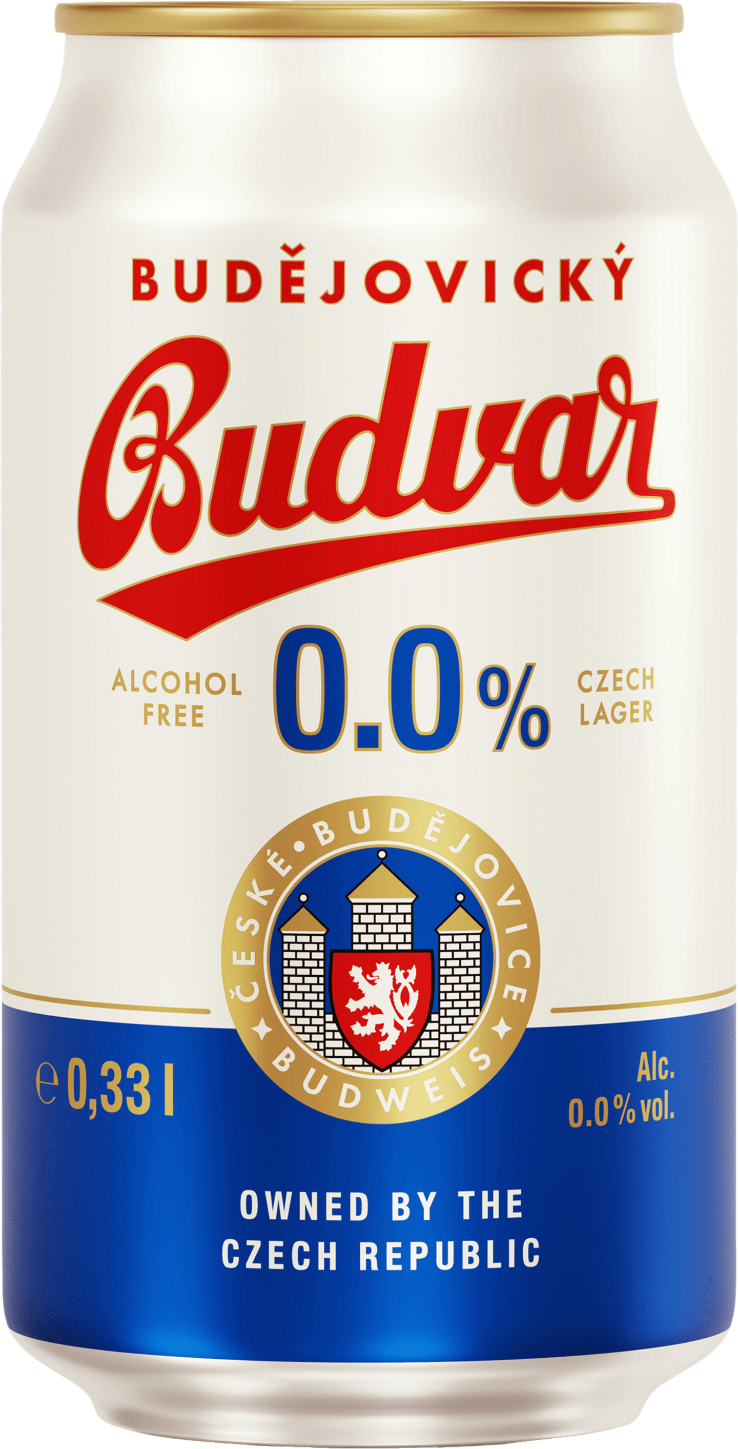 Budvar alkfri burk 33 cl