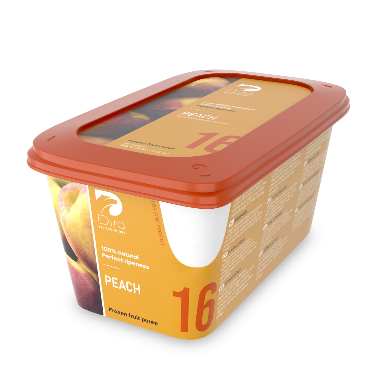 Puré persika sötad 1kg