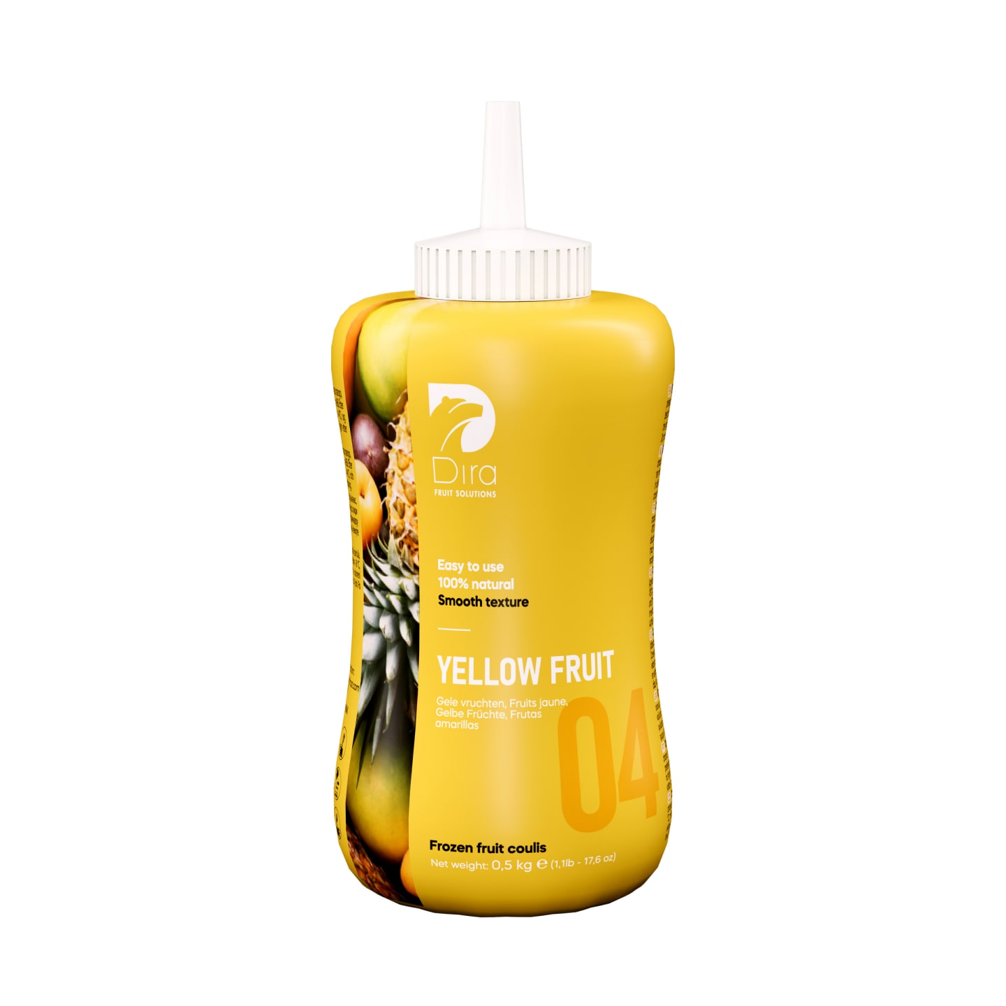 Coulis gula frukter 500g
