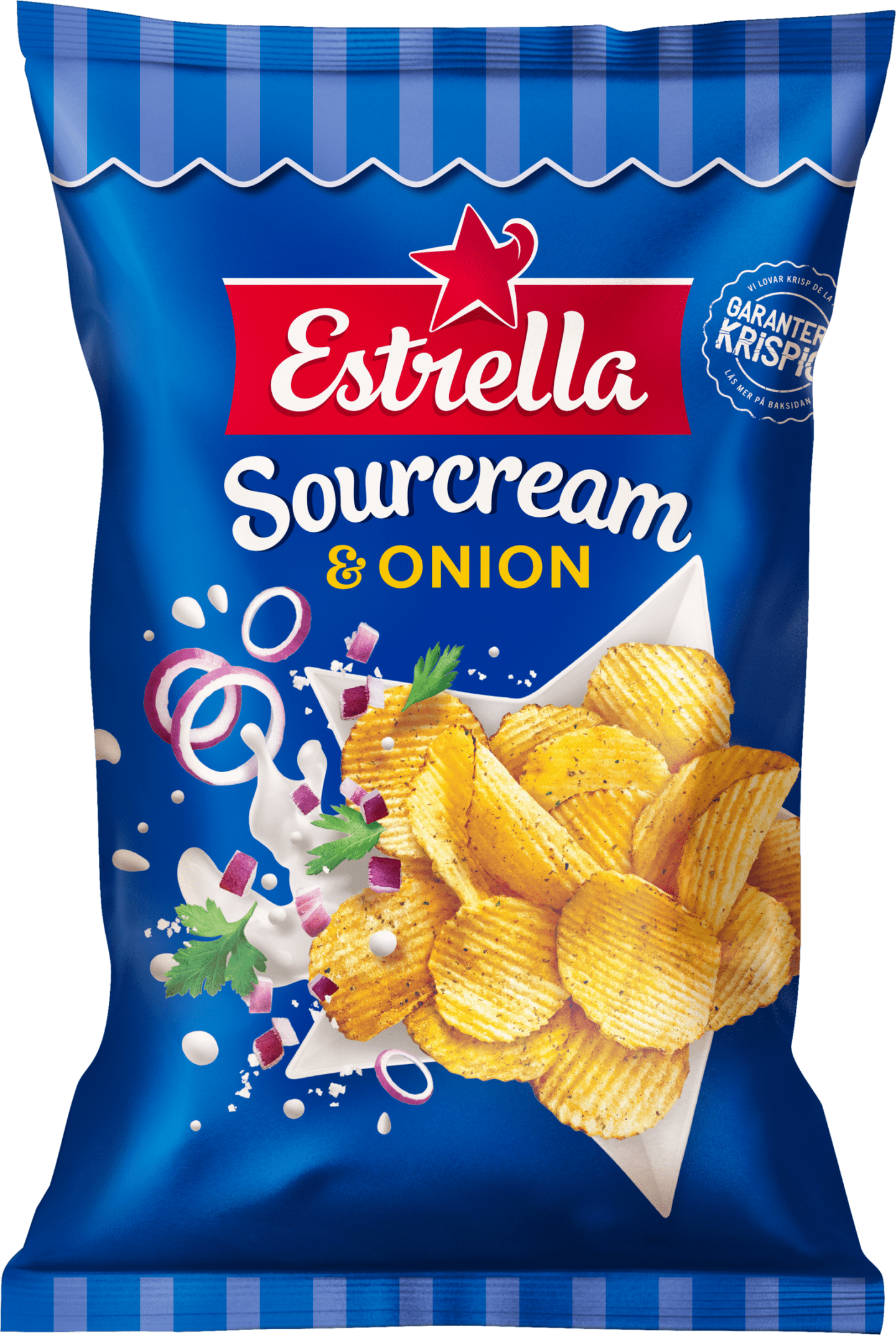 Sourcream and Onionchips 40g