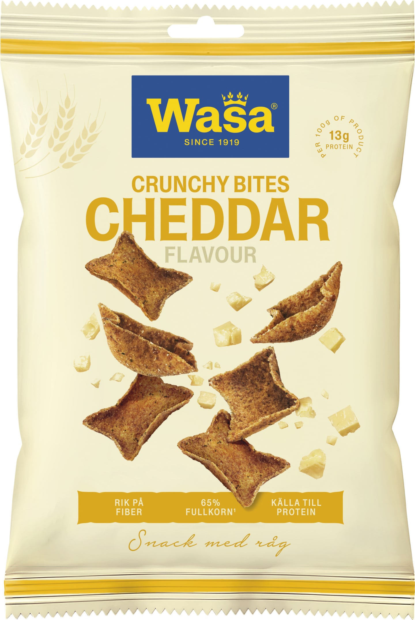 Crunchy Bites Cheddar 100g