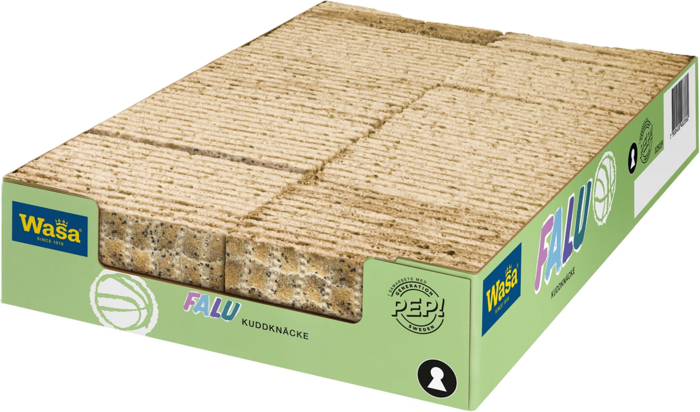 Knäckebröd Falu Vallmo Havssalt 1kg
