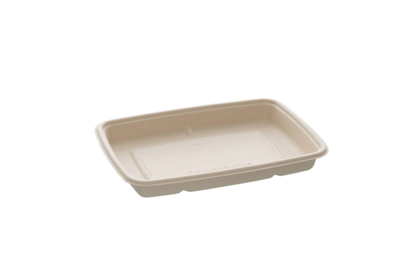 Salladsskål Bagasse 23X16,5cm 650ml