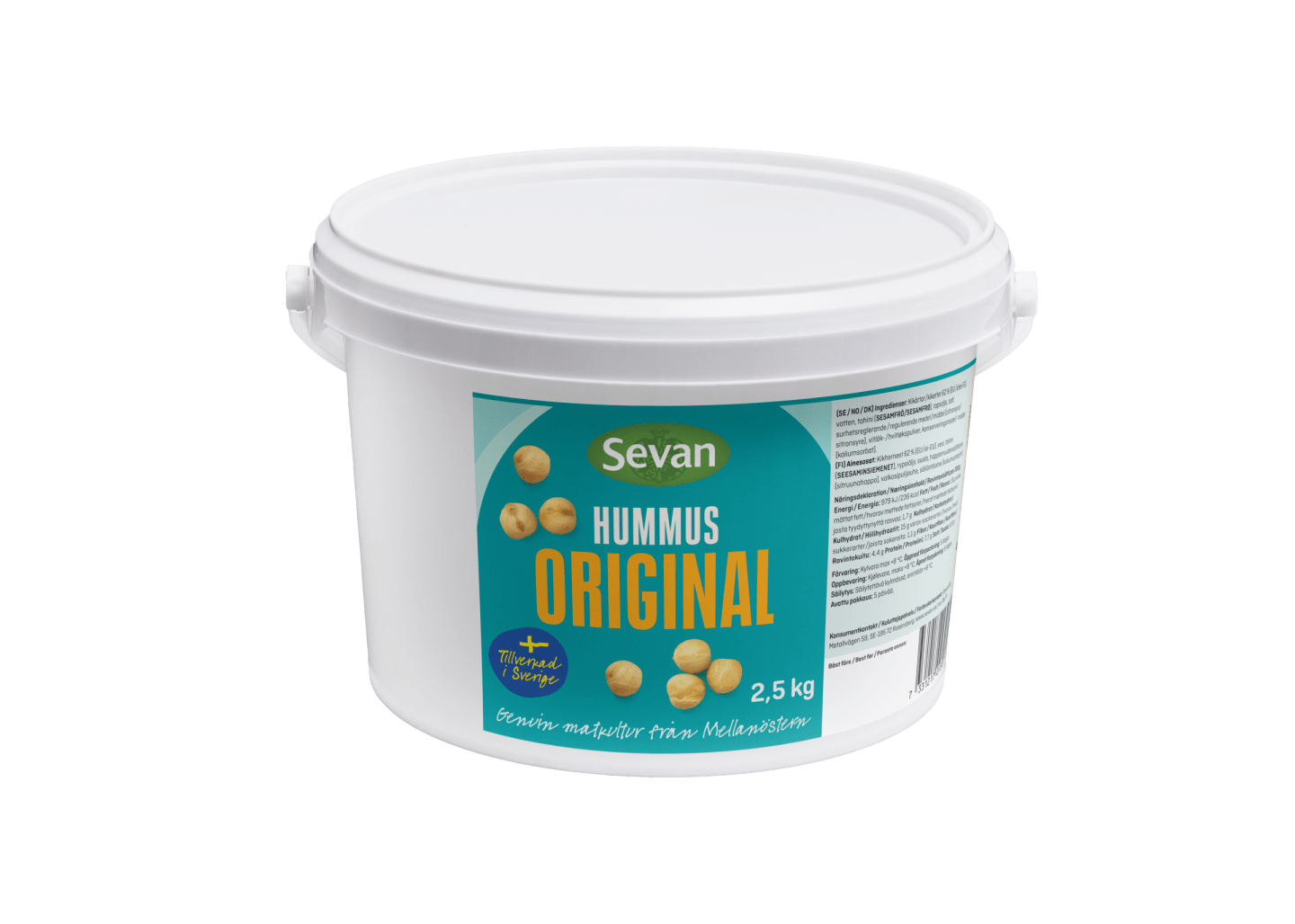 Hummus original 2,5kg