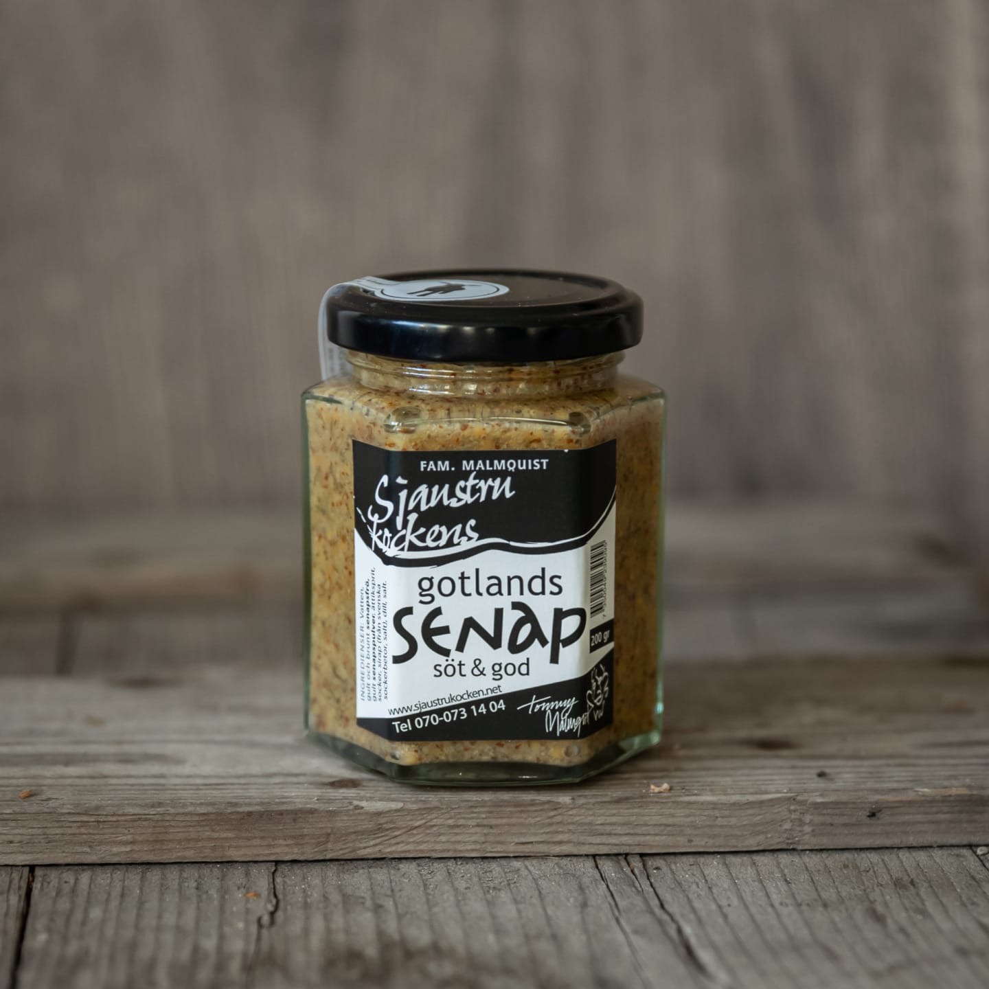 Senap söt o god 200g