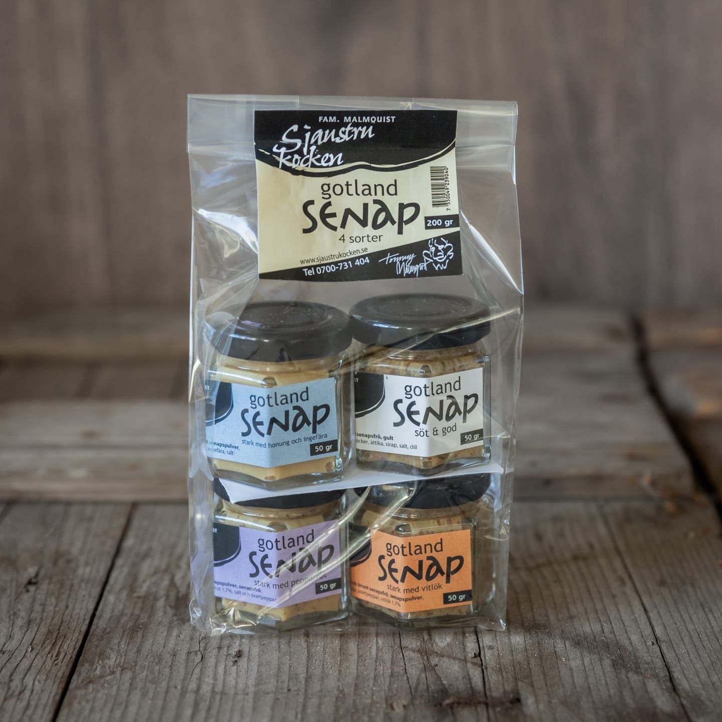 Senapskit 4x50g