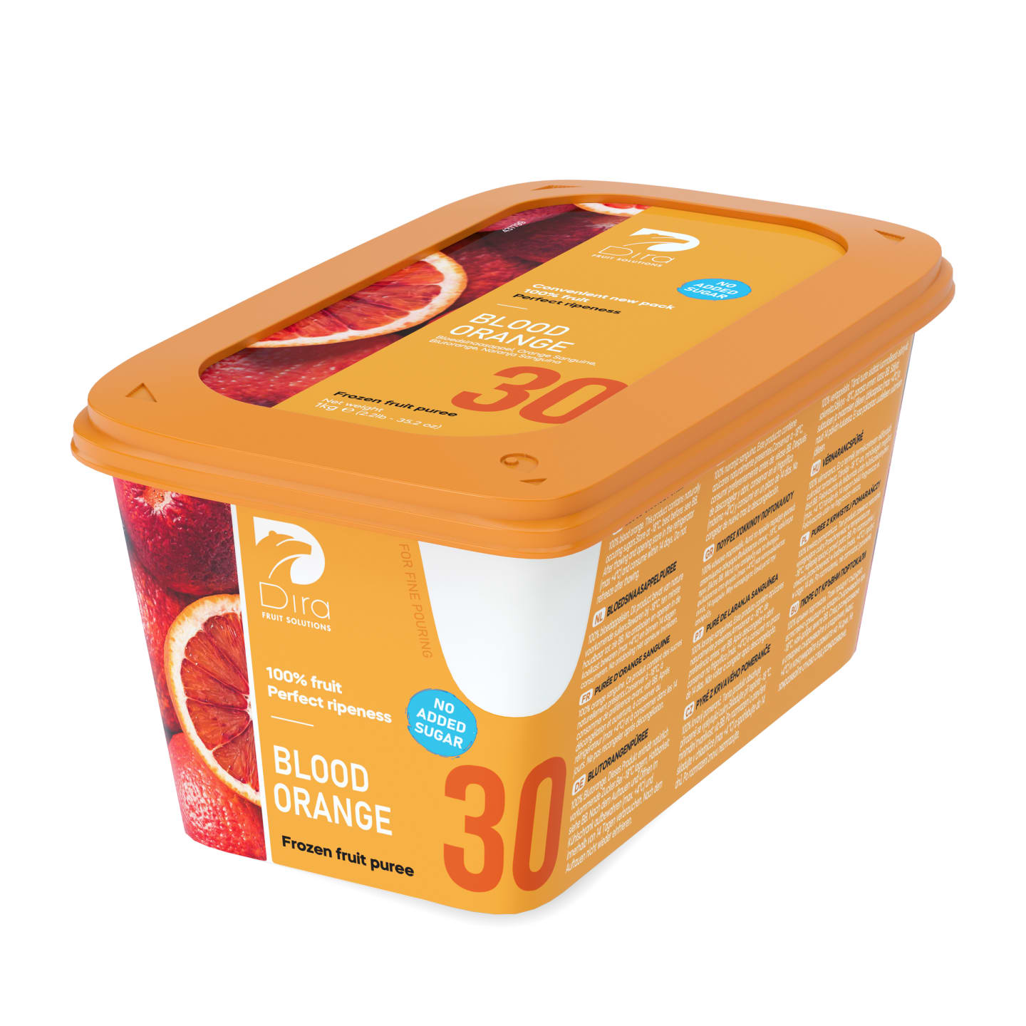 Puré blodapelsin osötad 1kg
