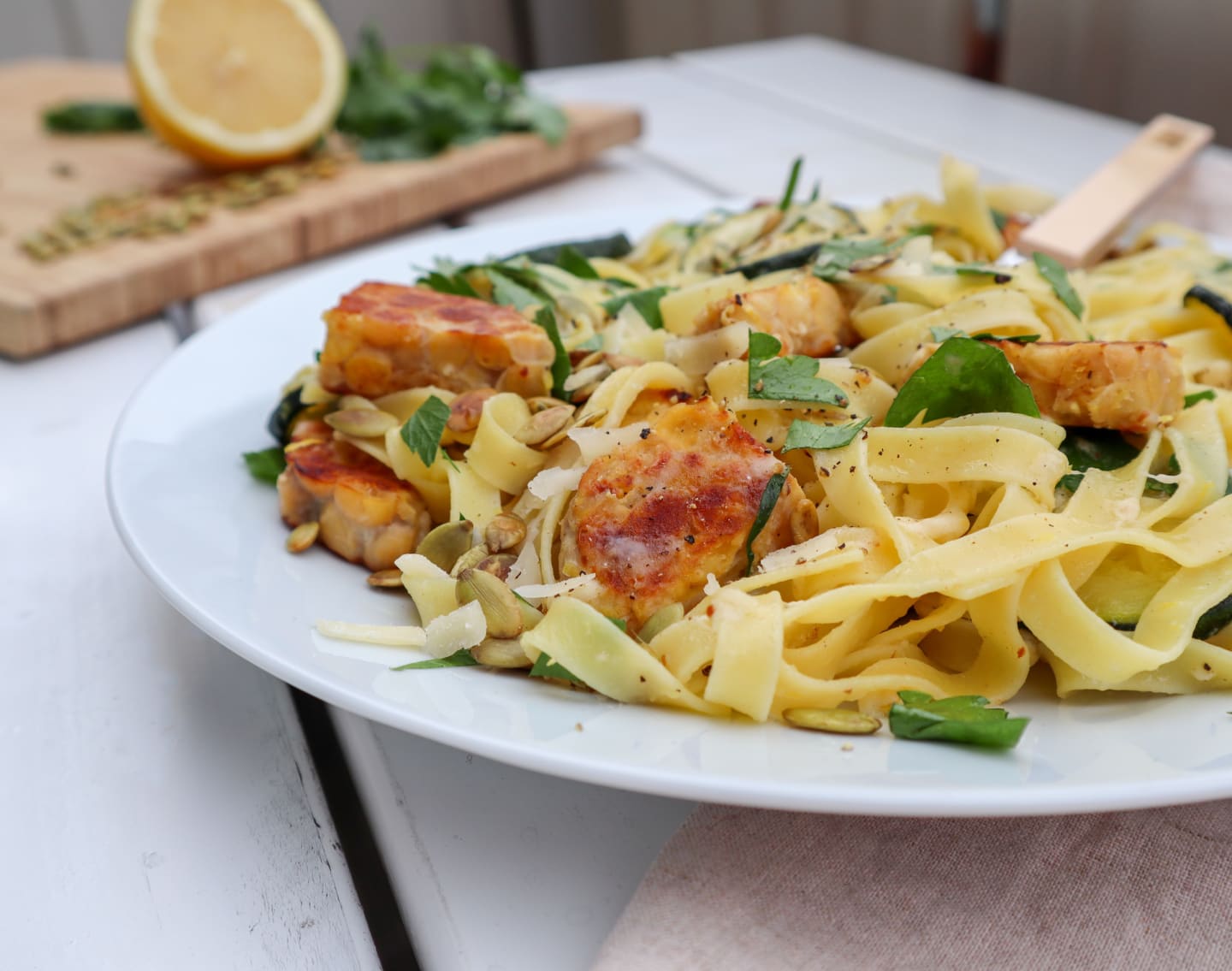 Tempeh friterade Naturella Kuber 800g - Bild 1 av 4
