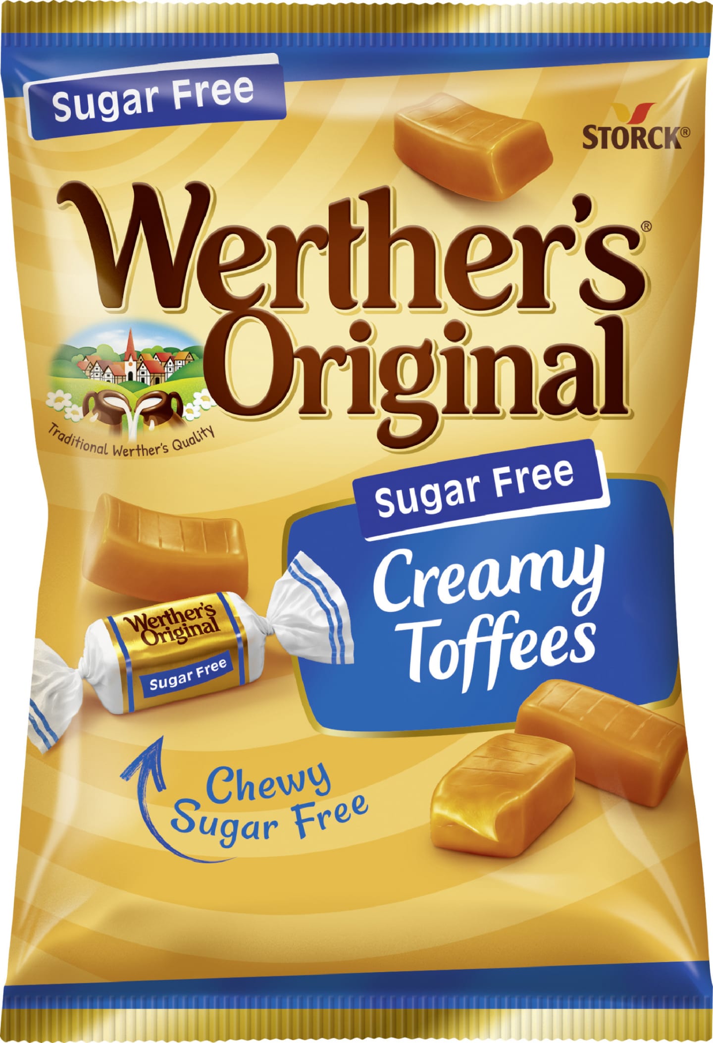 Werthers Toffee sugar free 80g
