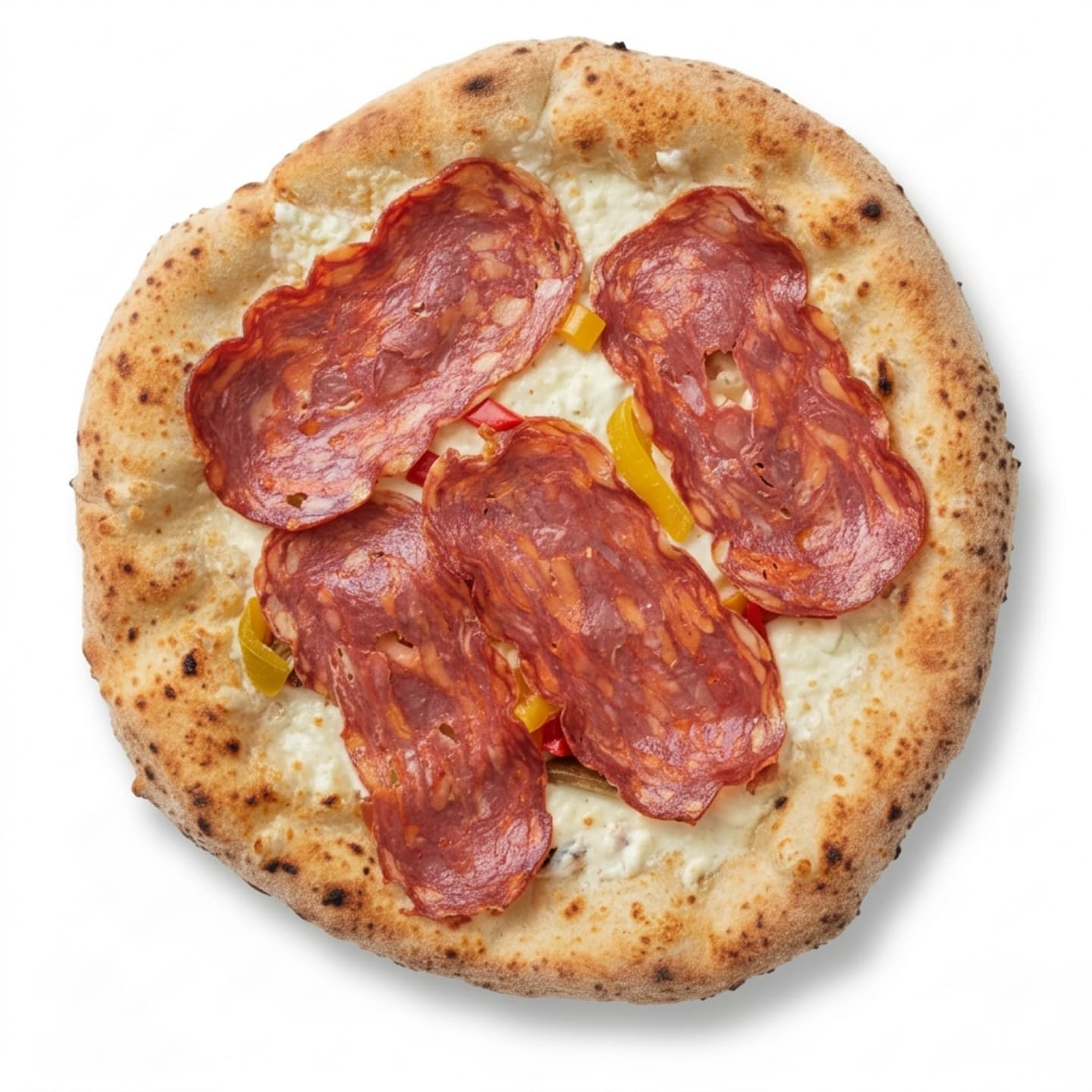 Pizza Salami Spianata och Burrata 29cm - Bild 1 av 2