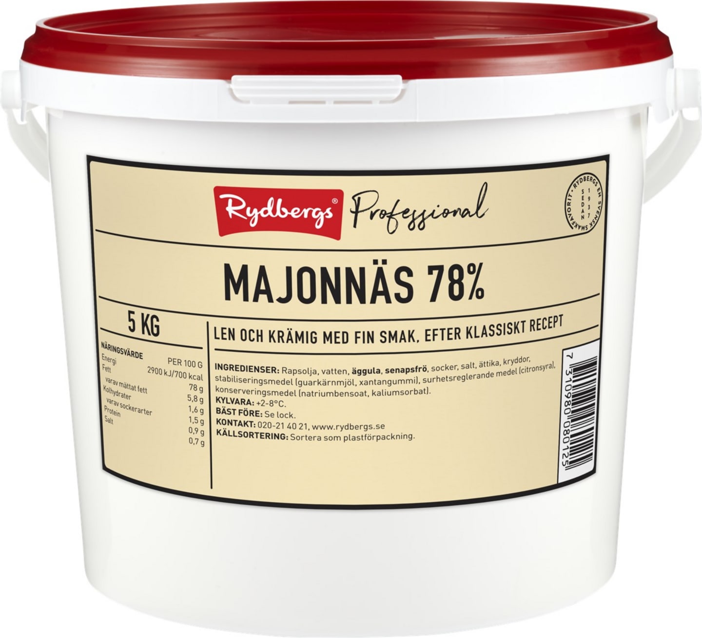Majonnäs 78% 5kg