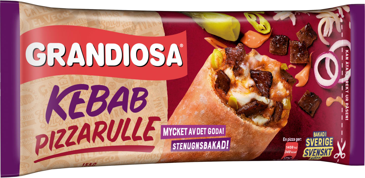 Pizzarulle Kebab 155g
