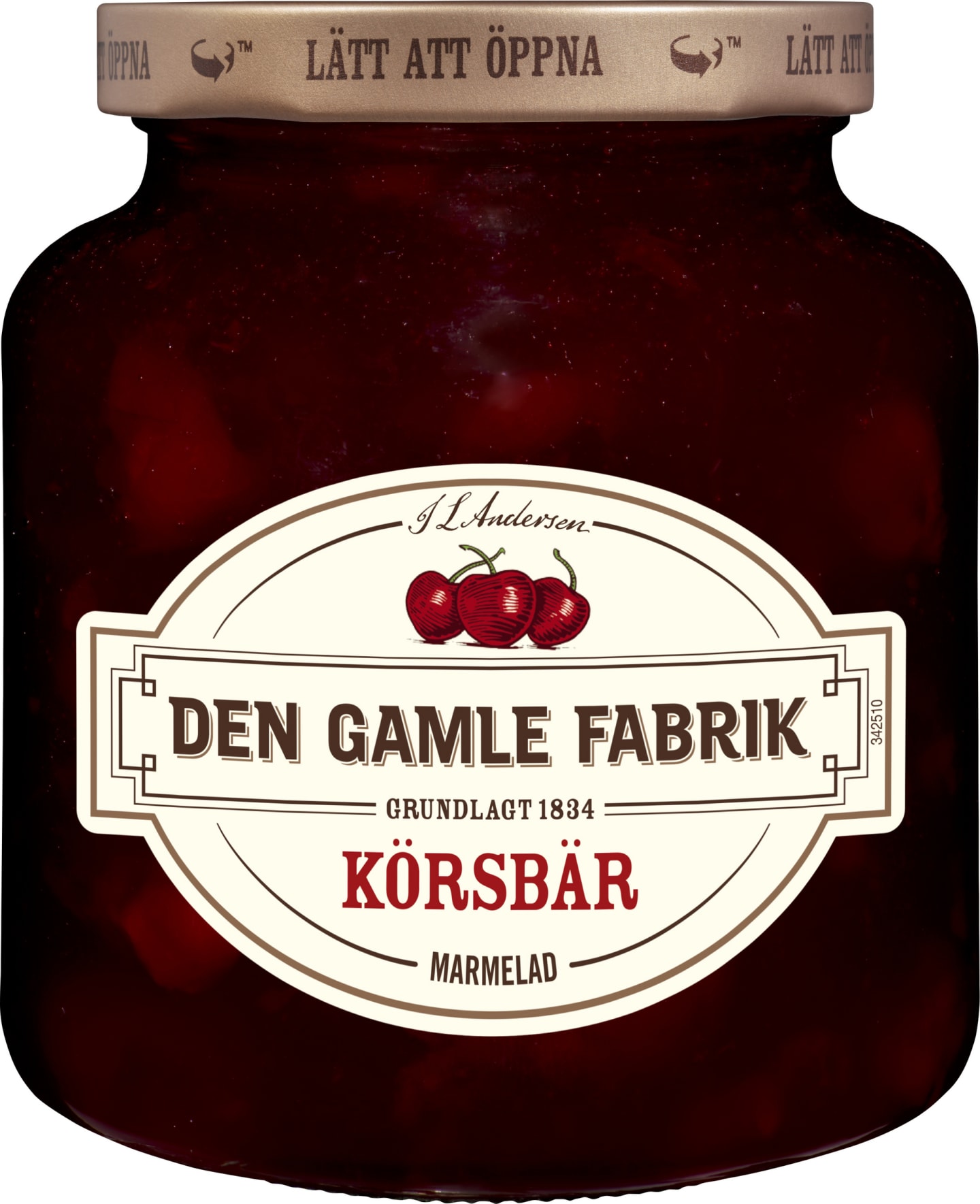 Körsbärsmarmelad 380g