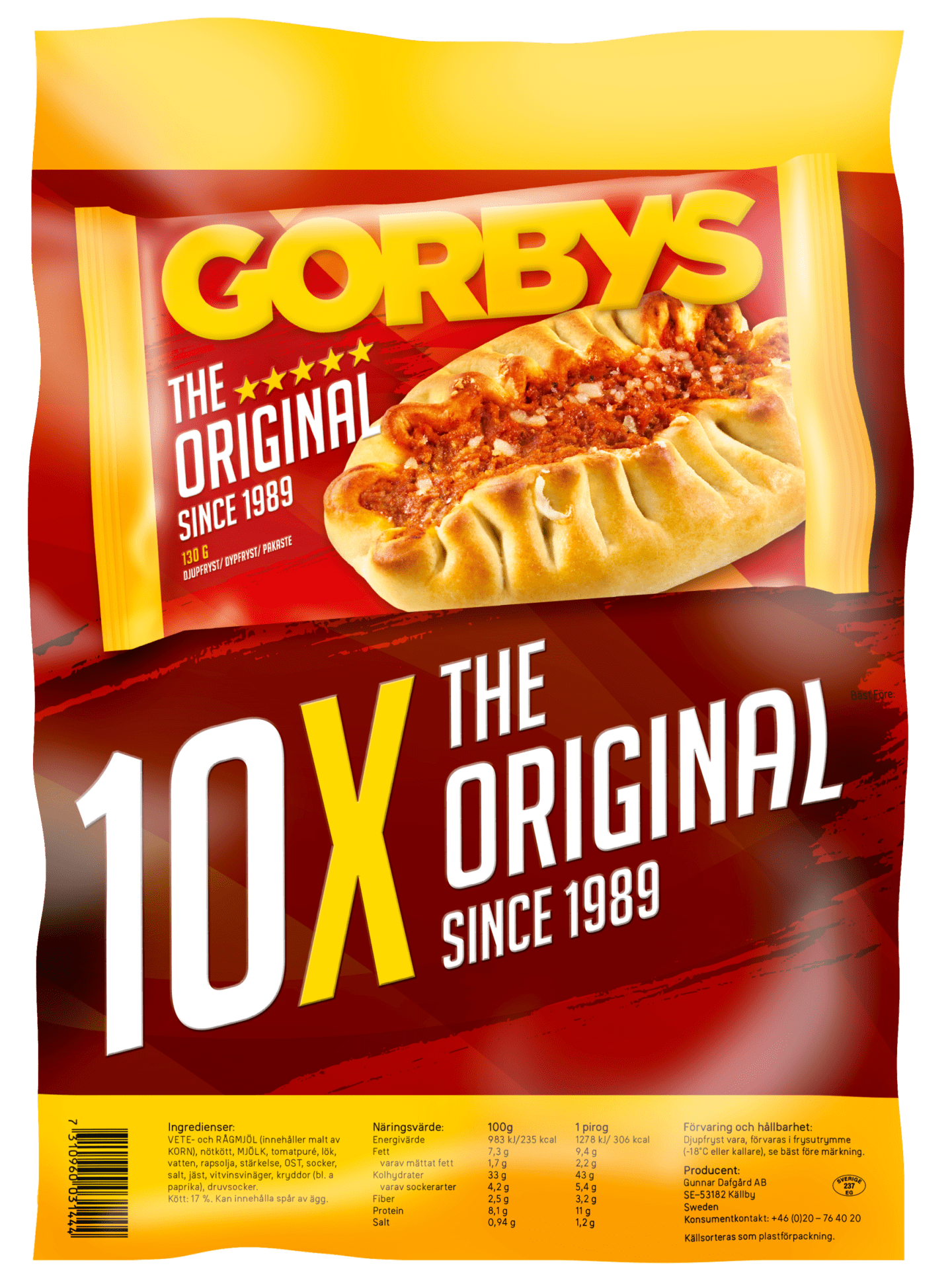 Gorbys Original 140g